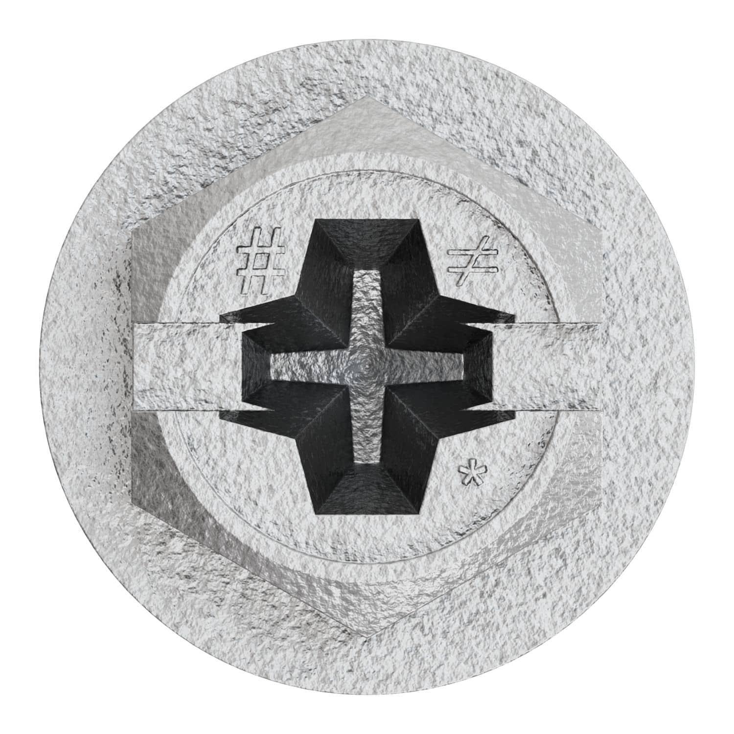 Simpson Strong-Tie TNTSS625134H Titen Turbo,  1/4-in. x 1-3/4-in. Type 316 Stainless-Steel Hex-Head Concrete and Masonry Screw, 50-Pack - Image 3