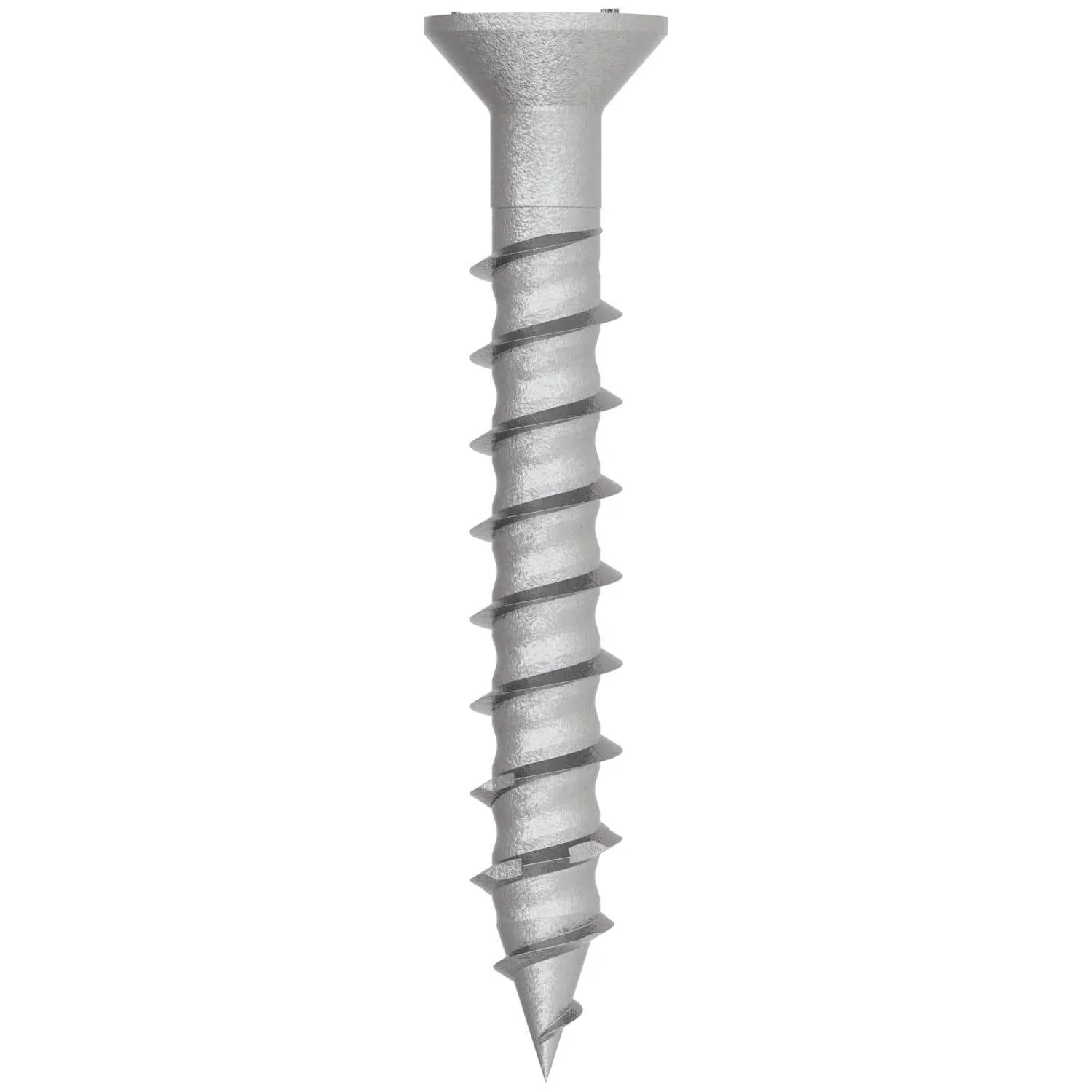 Simpson Strong-Tie TNTSS625134TTR Titen Turbo,  1/4-in. x 1-3/4-in. Type 316 Stainless-Steel Trim-Head Concrete and Masonry Screw, 50-Pack - Image 2