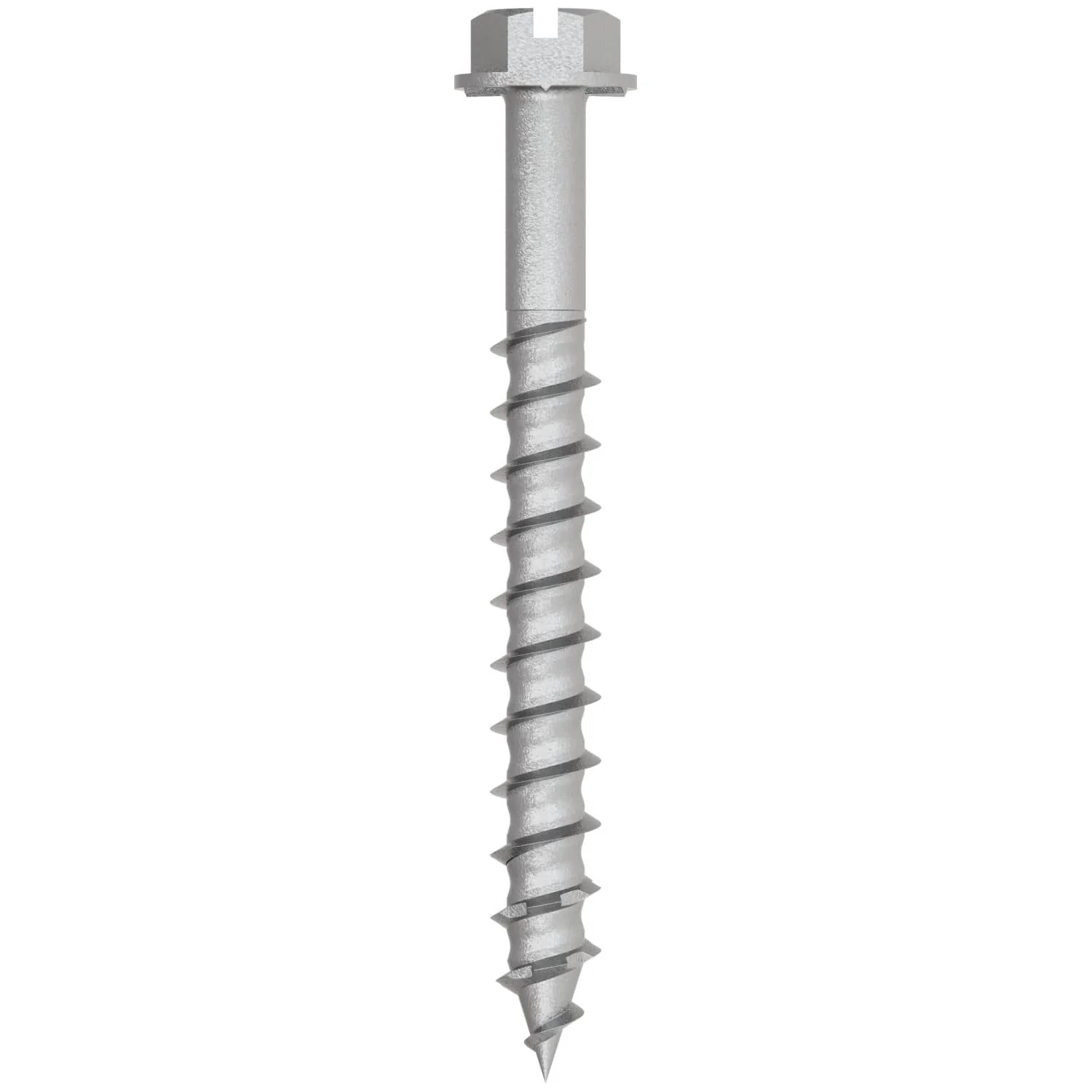 Simpson Strong-Tie TNTSS625214H Titen Turbo,  1/4-in. x 2-1/4-in. Type 316 Stainless-Steel Hex-Head Concrete and Masonry Screw, 50-Pack - Image 2