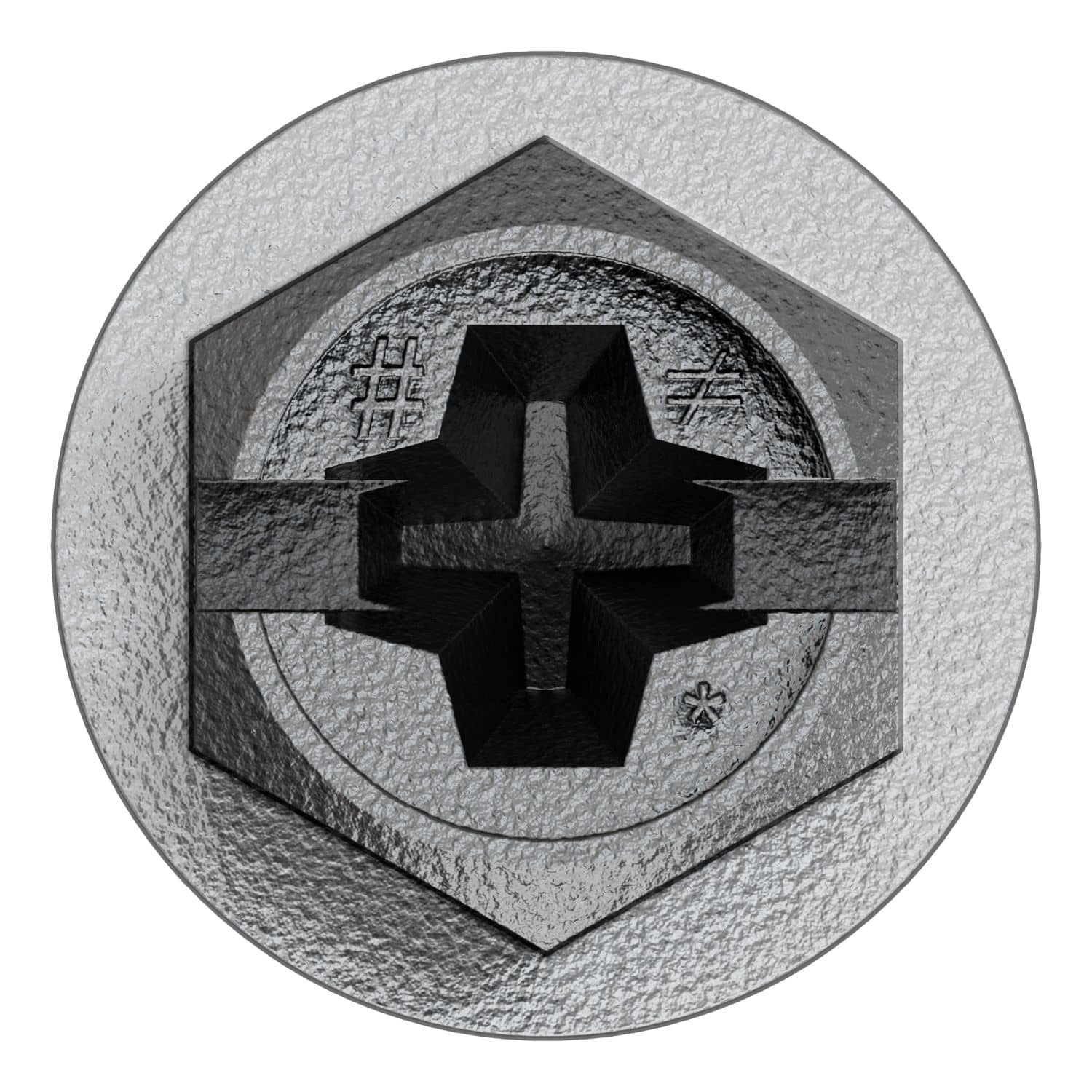 Simpson Strong-Tie TNTSS625234H Titen Turbo,  1/4-in. x 2-3/4-in. Type 316 Stainless-Steel Hex-Head Concrete and Masonry Screw, 50-Pack - Image 3