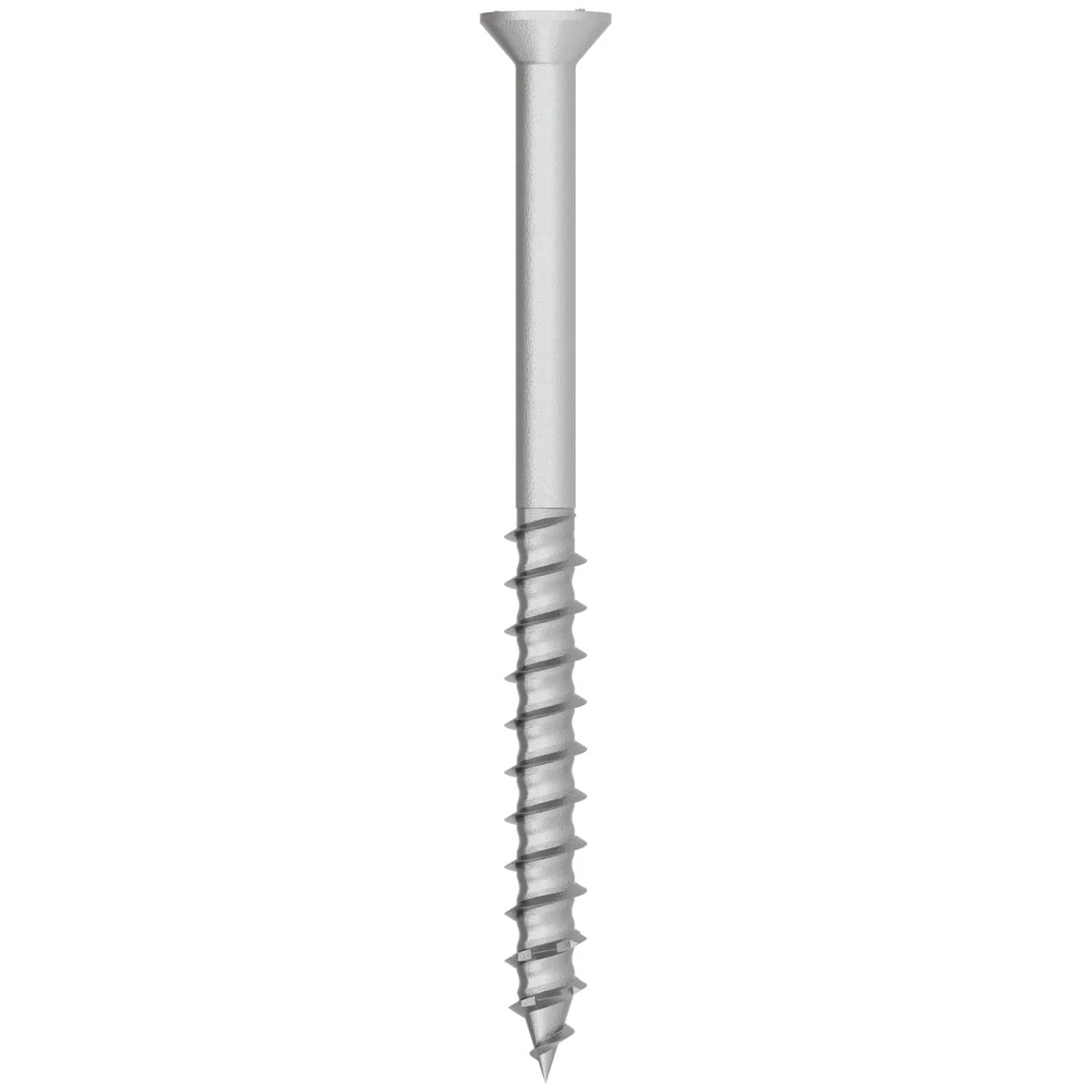 Simpson Strong-Tie TNTSS625314TTR Titen Turbo,  1/4-in. x 3-1/4-in. Type 316 Stainless-Steel Trim-Head Concrete and Masonry Screw, 50-Pack - Image 2