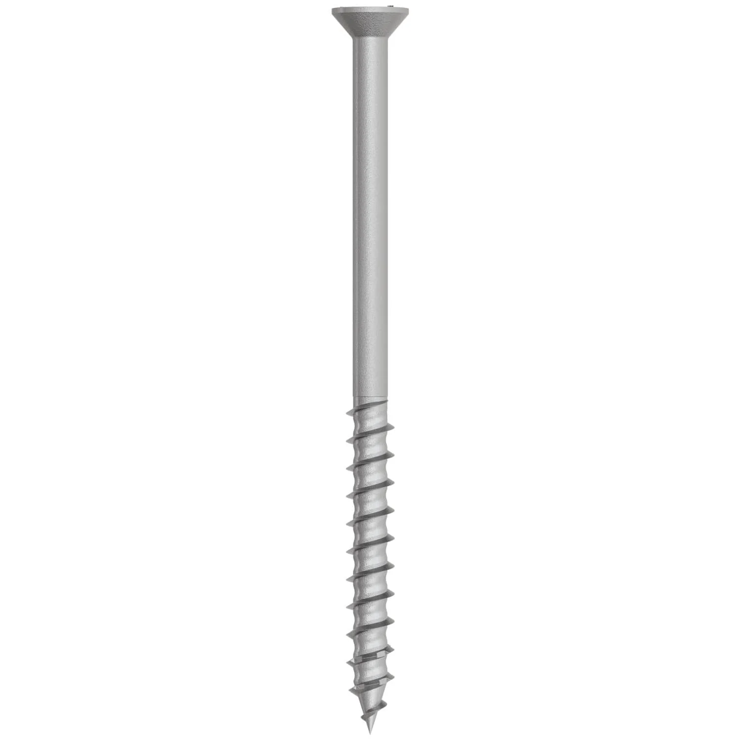 Simpson Strong-Tie TNTSS625334TTR Titen Turbo,  1/4-in. x 3-3/4-in. Type 316 Stainless-Steel Trim-Head Concrete and Masonry Screw, 50-Pack - Image 2