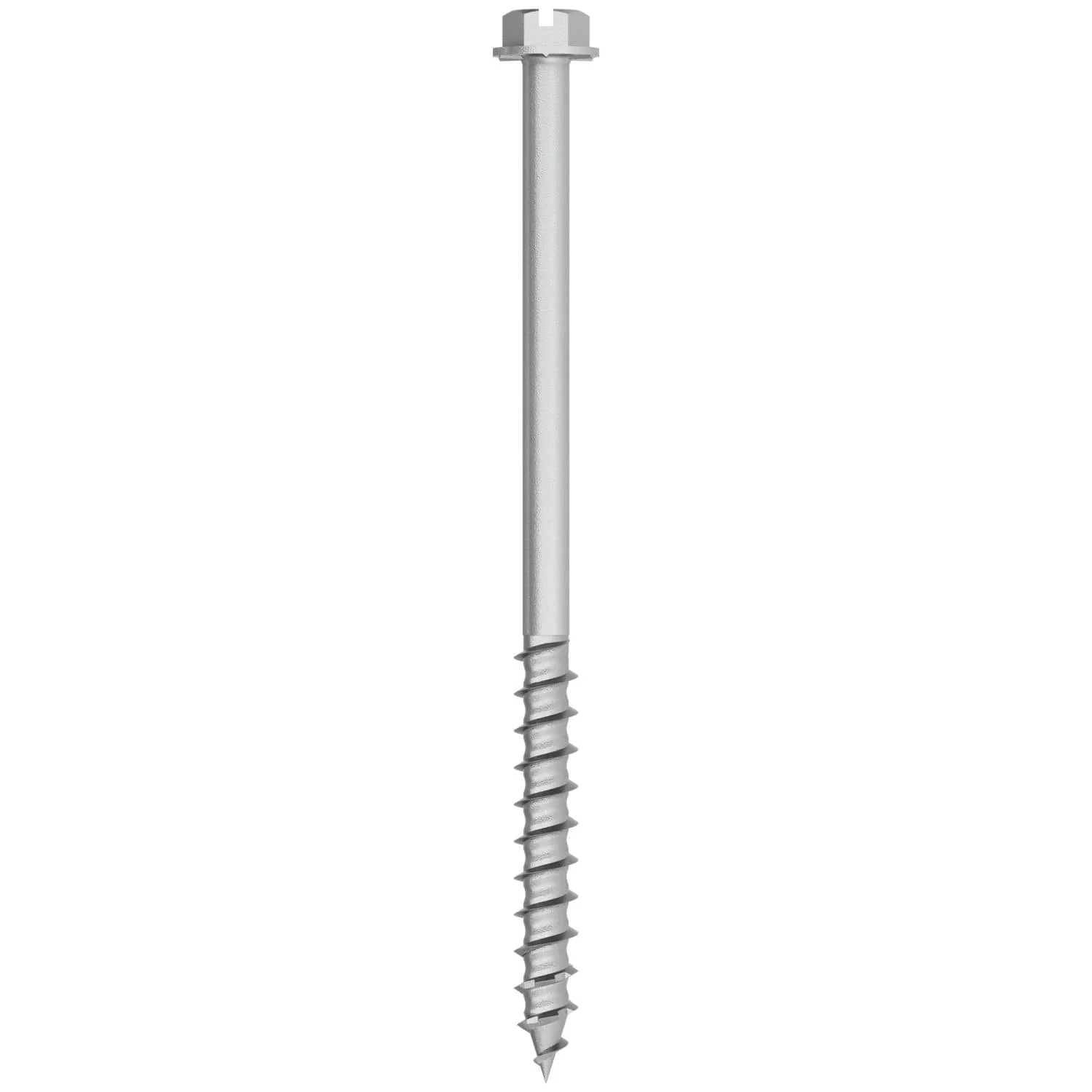 Simpson Strong-Tie TNTSS625400H Titen Turbo,  1/4-in. x 4-in. Type 316 Stainless-Steel Hex-Head Concrete and Masonry Screw, 50-Pack - Image 2