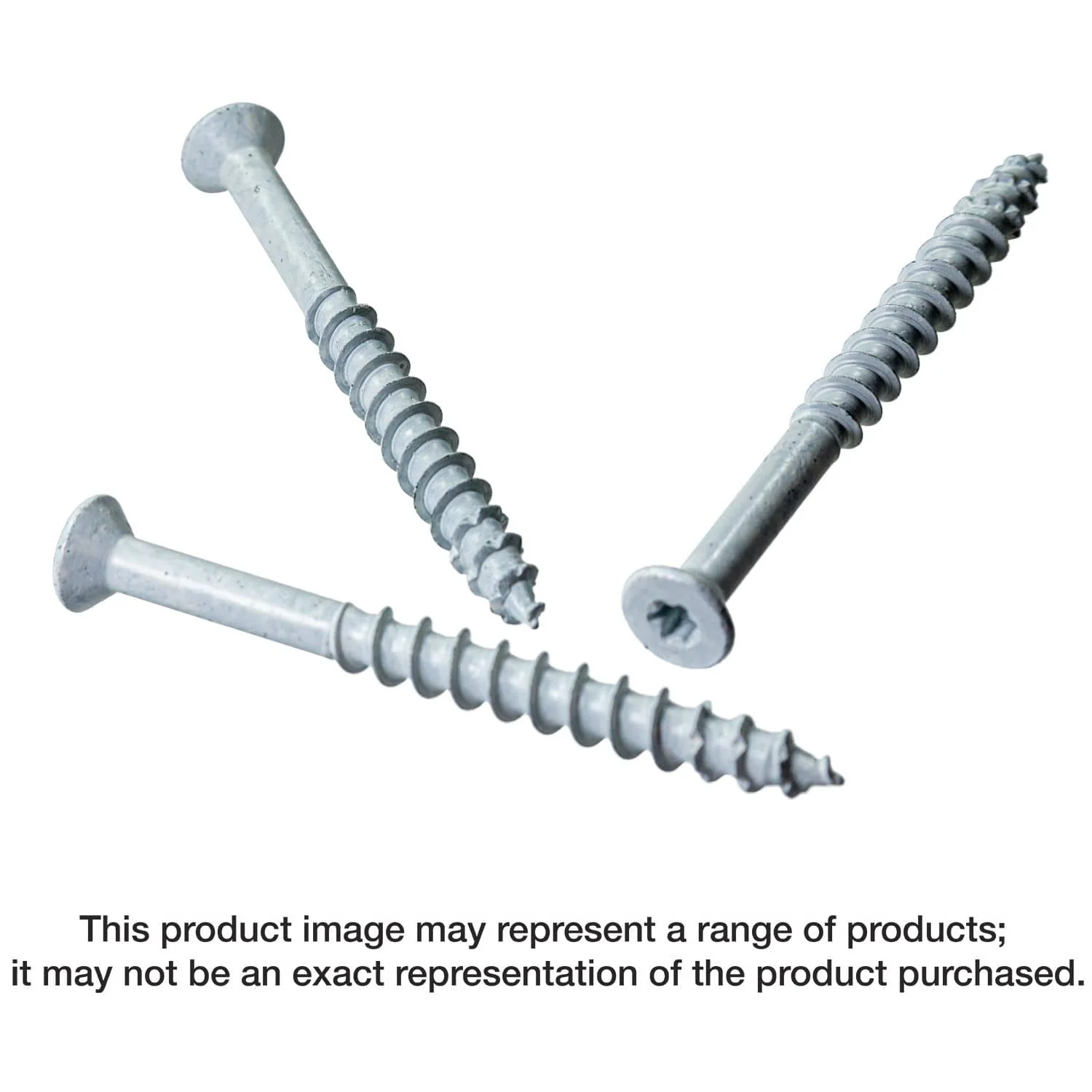 Simpson Strong-Tie TNTW25234TTR Titen Turbo,  1/4-in. x 2-3/4-in. 6-Lobe Trim-Head Concrete and Masonry Screw, White, 100-Pack - Image 1