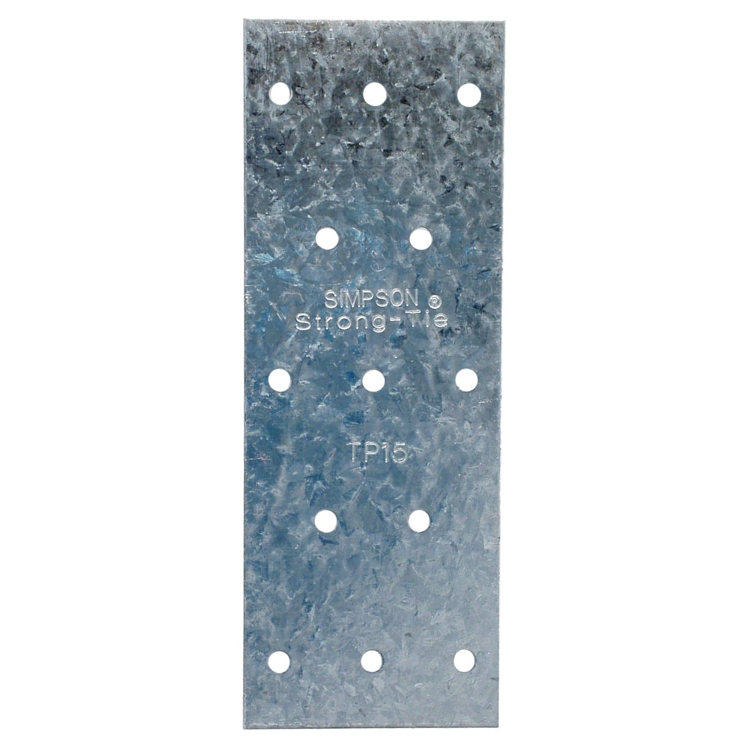 Simpson Strong-Tie TP15 TP 1-13/16-in. x 5-in. 20-Gauge Galvanized Tie Plate - Image 2