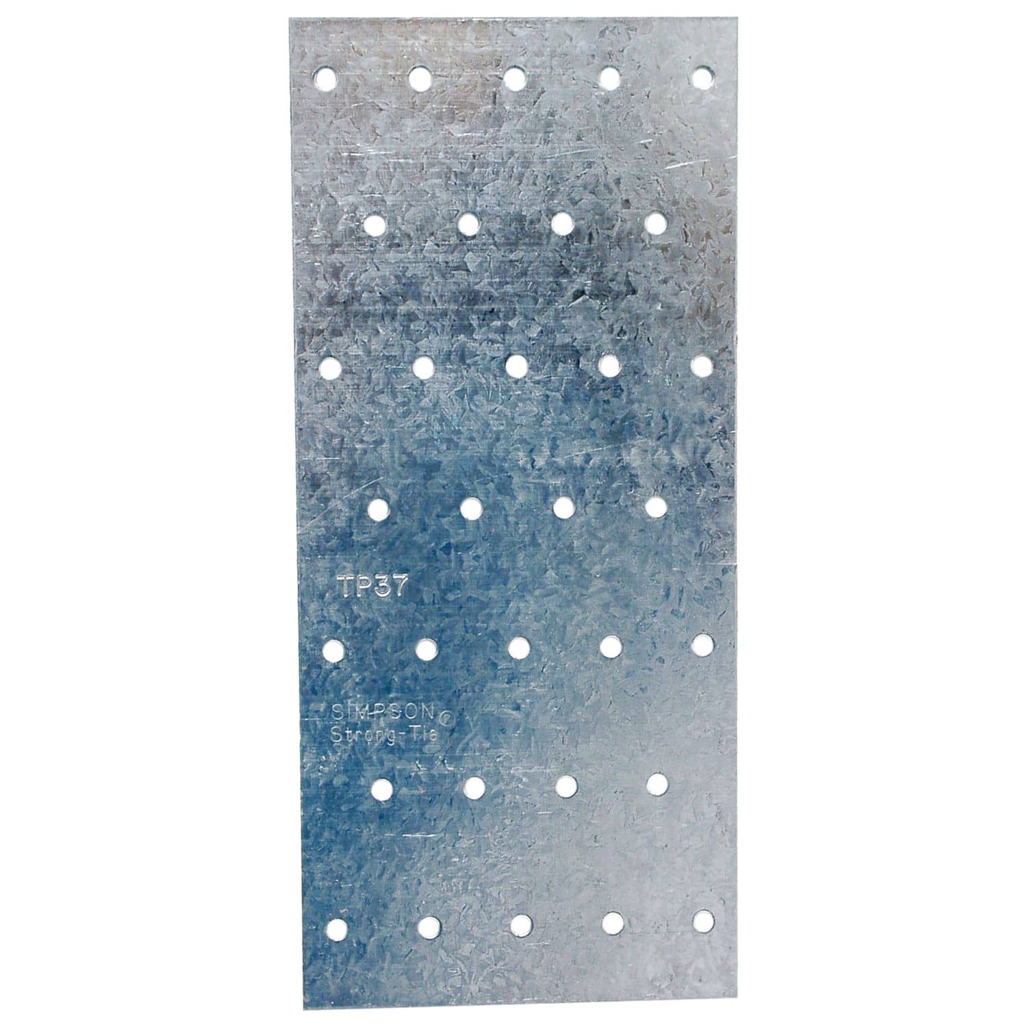 Simpson Strong-Tie TP37 TP 3-1/8-in. x 7-in. 20-Gauge Galvanized Tie Plate - Image 2
