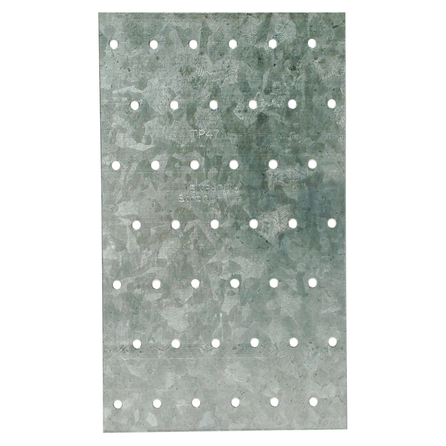 Simpson Strong-Tie TP47 TP 4-1/8-in. x 7-in. 20-Gauge Galvanized Tie Plate - Image 2