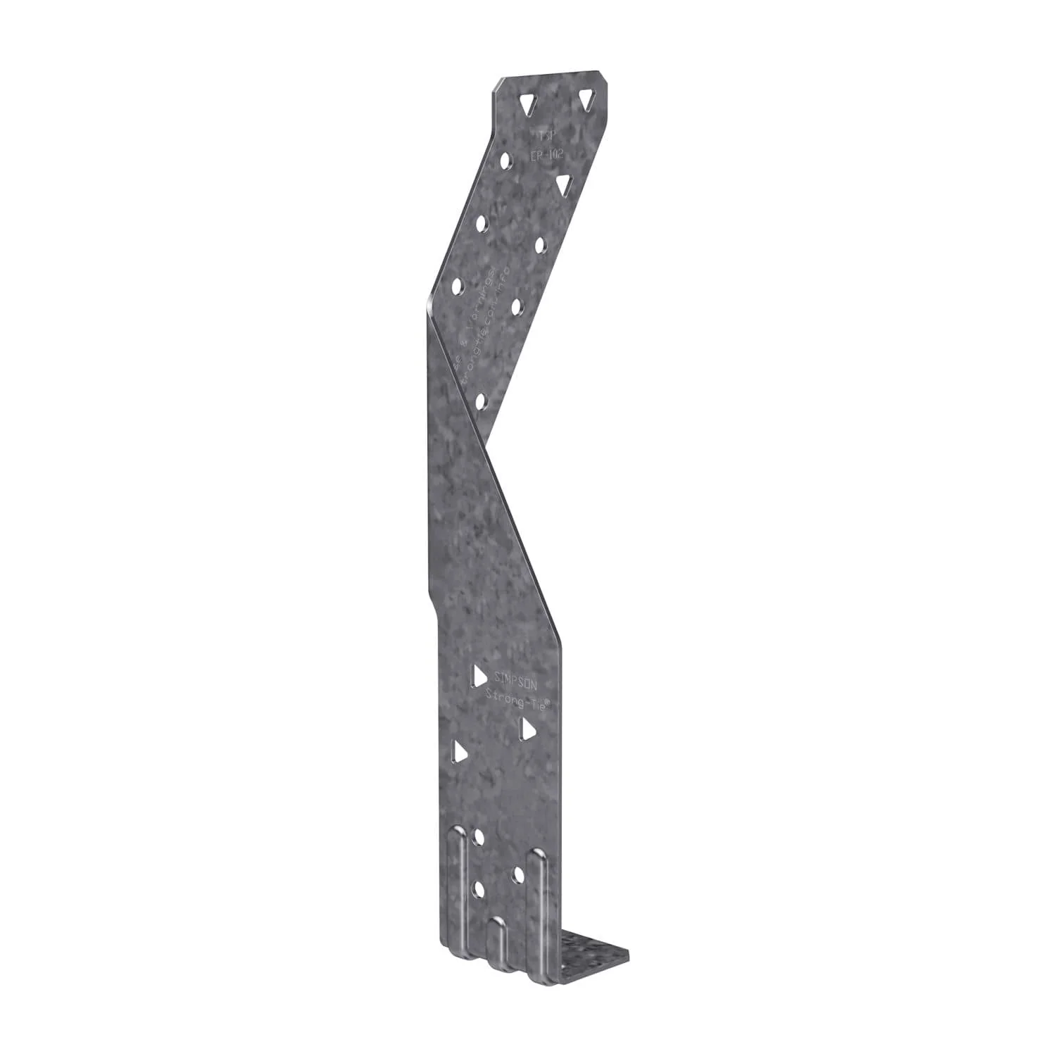 Simpson Strong-Tie TSP TSP 16-Gauge Galvanized Stud-Plate Tie - Image 3