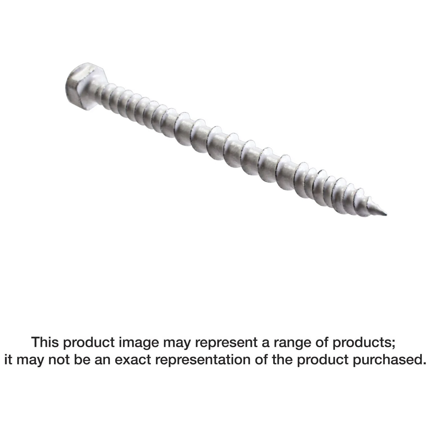 Simpson Strong-Tie TSV214R70WH01 PVC Trim-Board Screw,  #8 x 2-1/4-in. T-20 6-Lobe, Exterior-Grade Coating, White, 70-Pack - Image 1