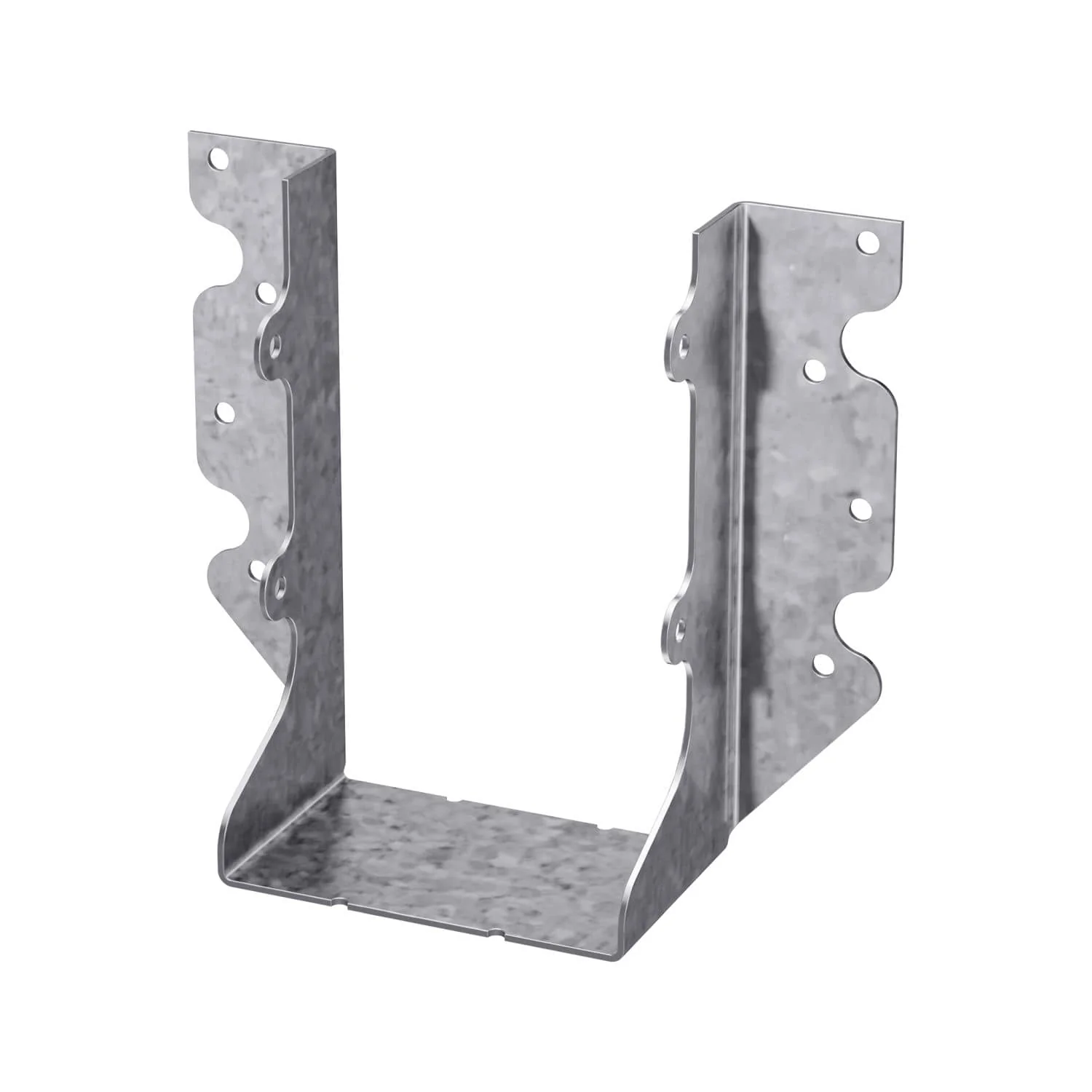Simpson Strong-Tie U26-2 U Galvanized Face-Mount Joist Hanger for Double 2x6 - Image 3