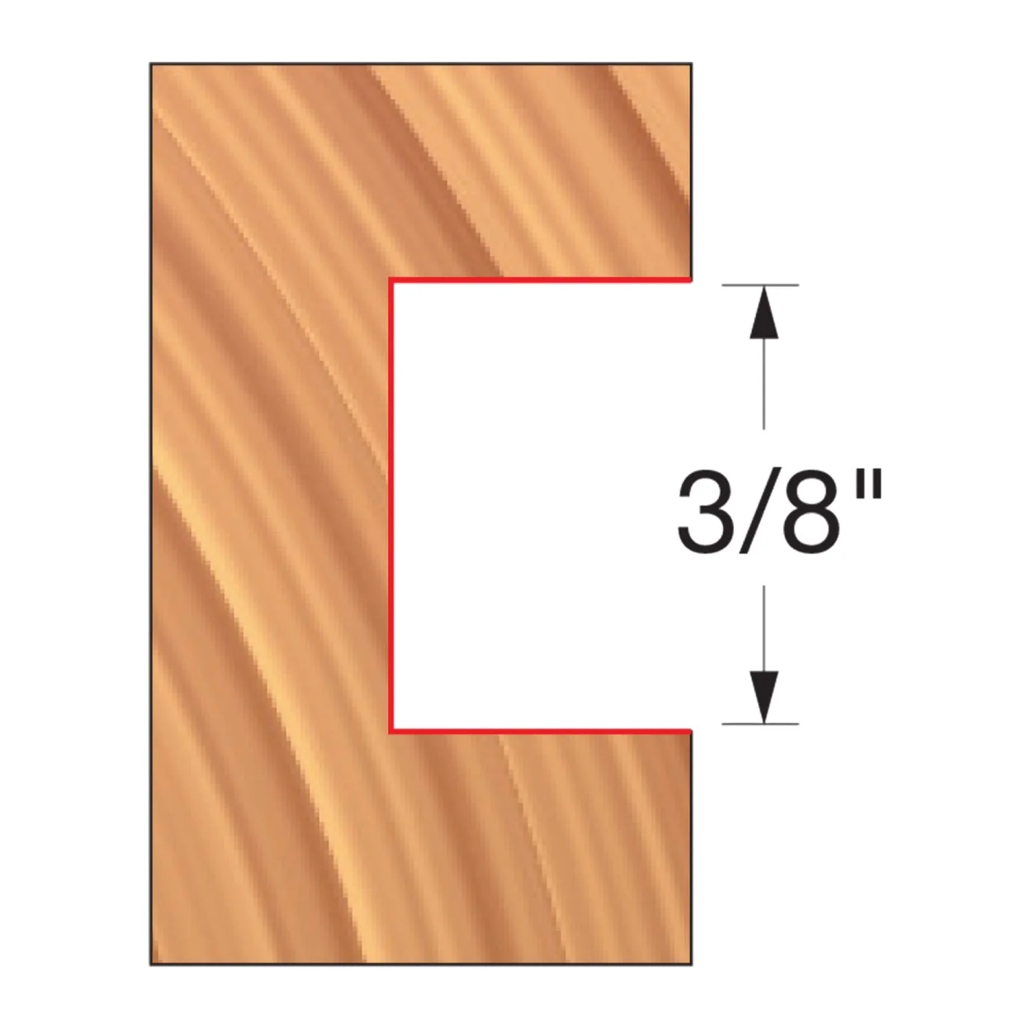 Freud UP172-IC 4″ x 3/8″ x 1-1/4″ Groovers