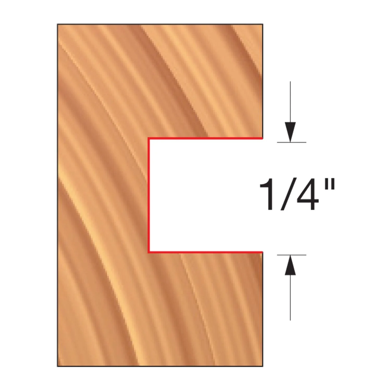 Freud UP176-IC 6" x 1/4" x 1-1/4" Groovers - Image 2