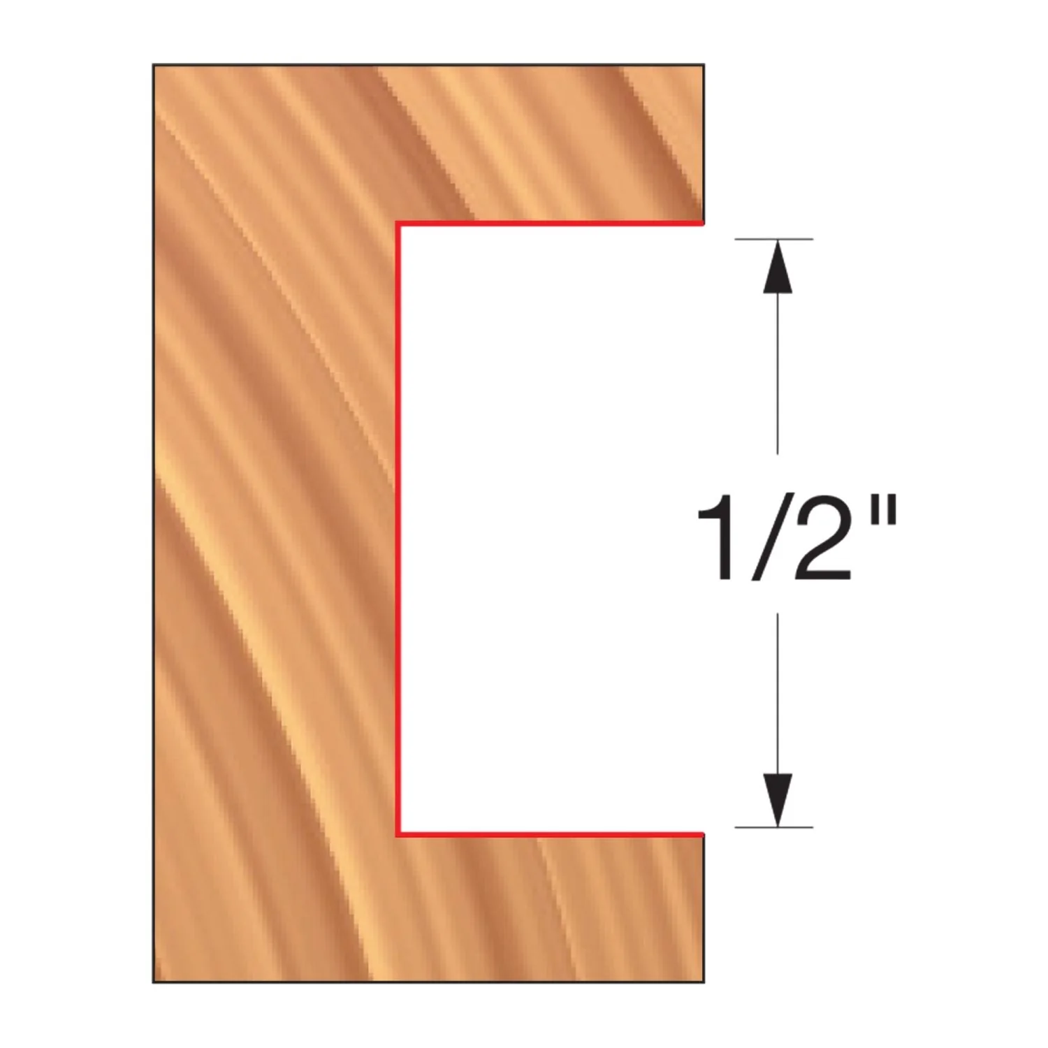 Freud UP178-IC 6" x 1/2" x 1-1/4" Groovers - Image 2