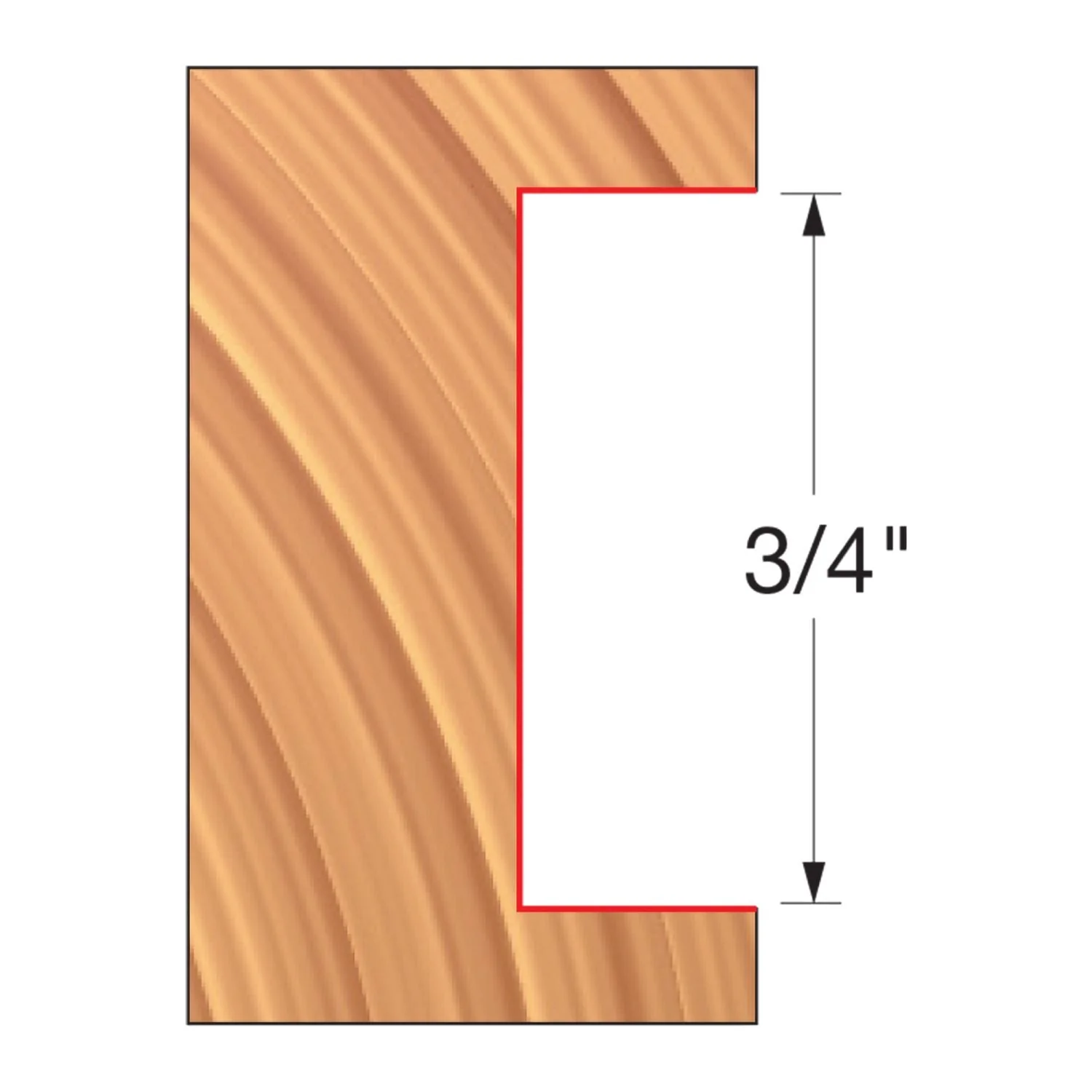Freud UP179-IC 6" x 3/4" x 1-1/4" Groovers - Image 2