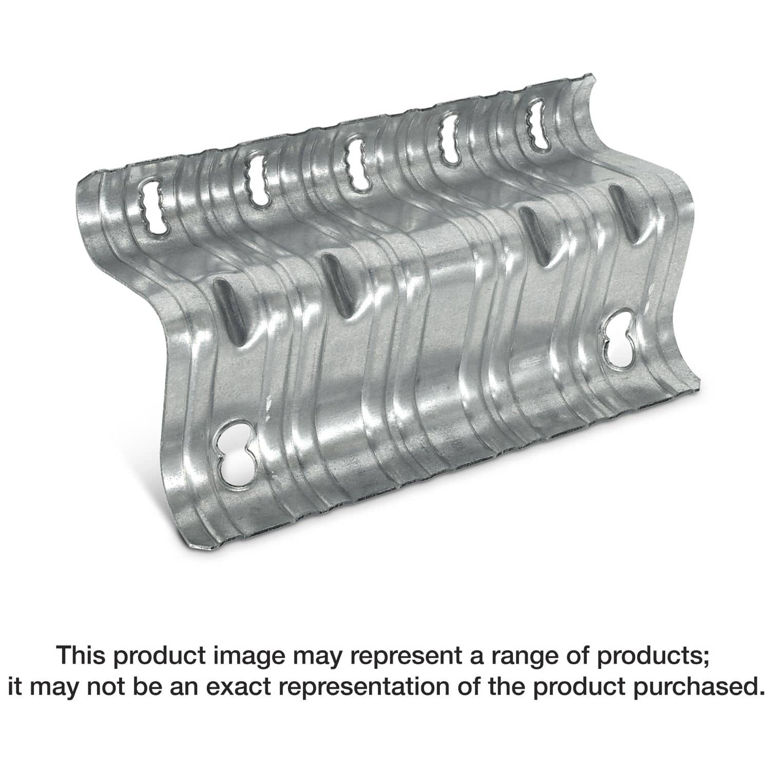 Simpson Strong-Tie URFP-SDS3-B URFP 10-5/8-in. x 6-1/4-in. Universal Retro Foundation Plate with Screws, 570-Pack - Image 1