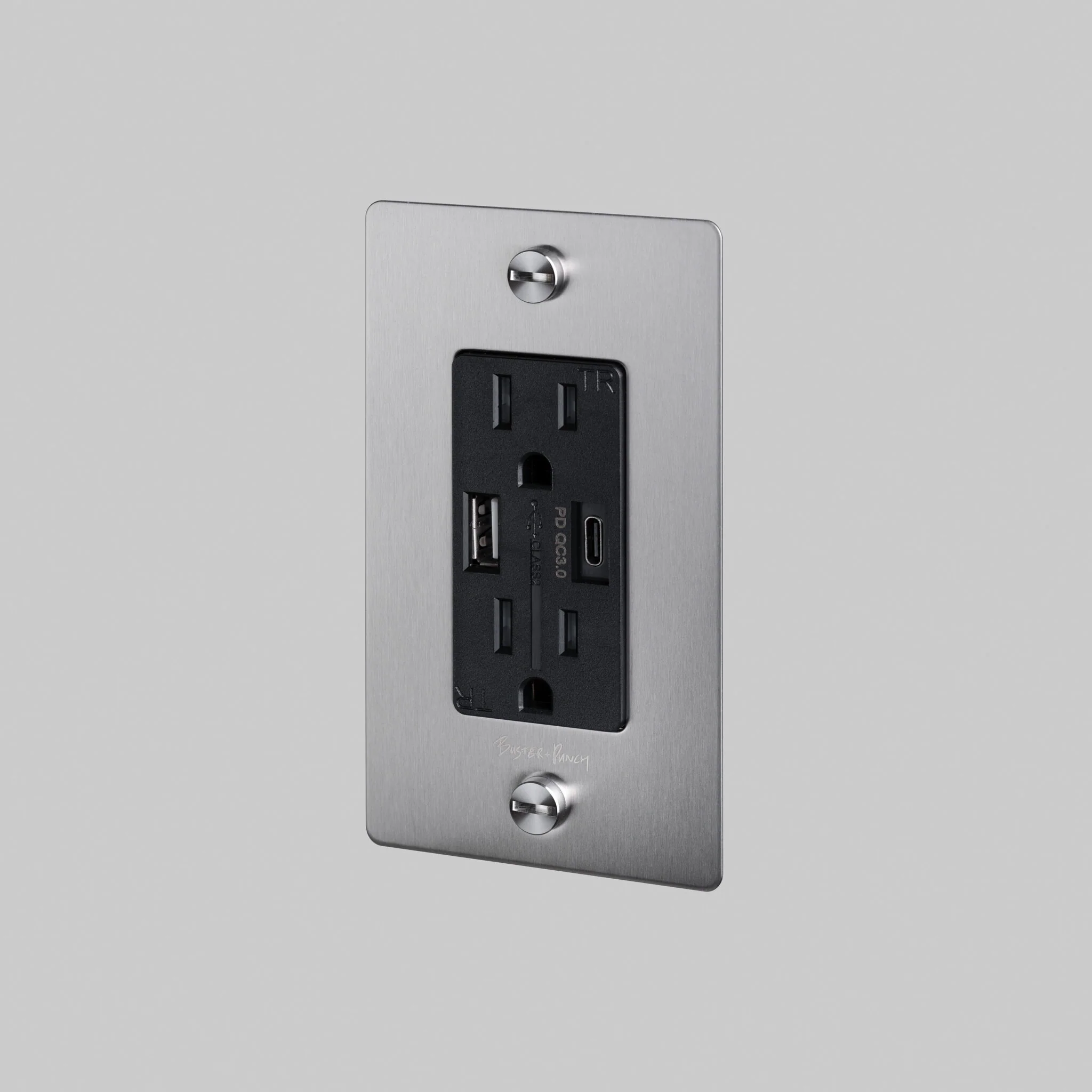BUSTER + PUNCH | 1G COMBINATION DUPLEX OUTLET AND USB A + C CHARGER  - $121 - Image 2