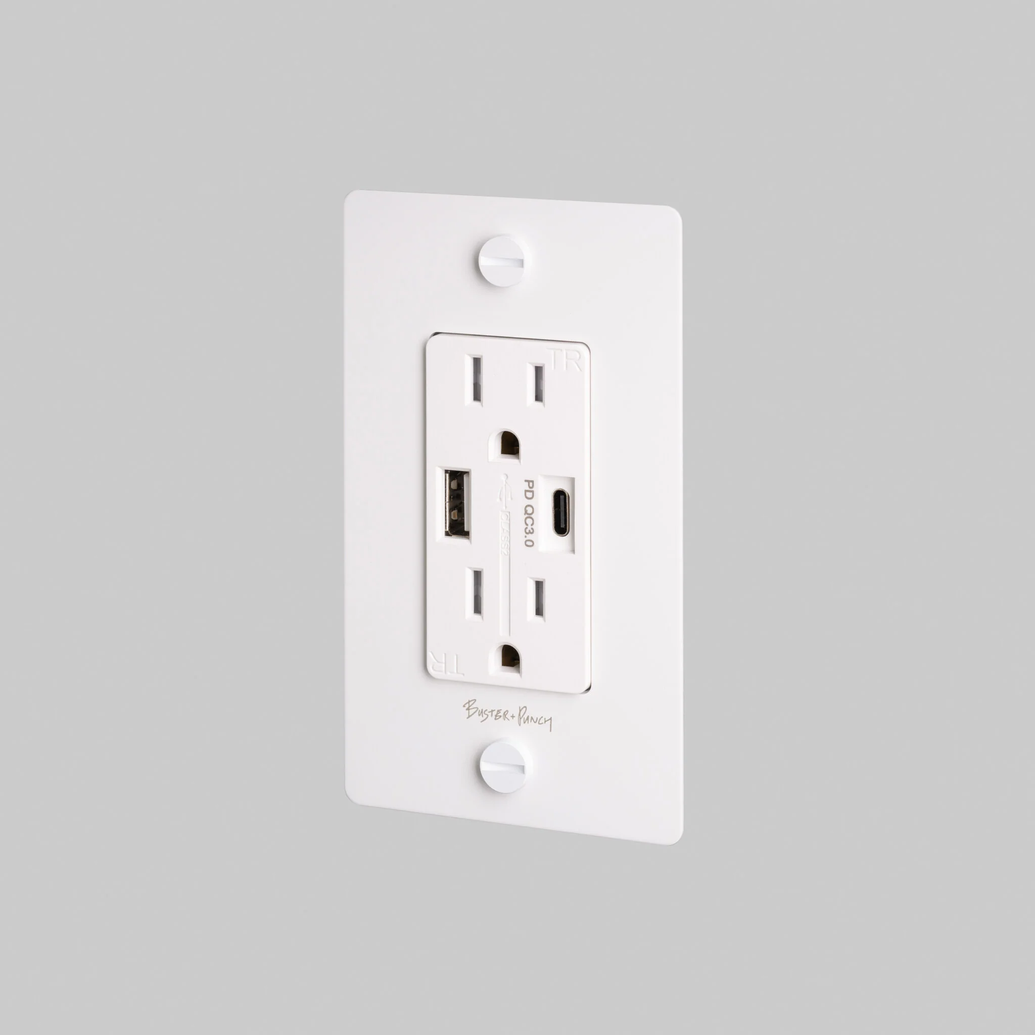 BUSTER + PUNCH | 1G COMBINATION DUPLEX OUTLET AND USB A + C CHARGER  - $121 - Image 3