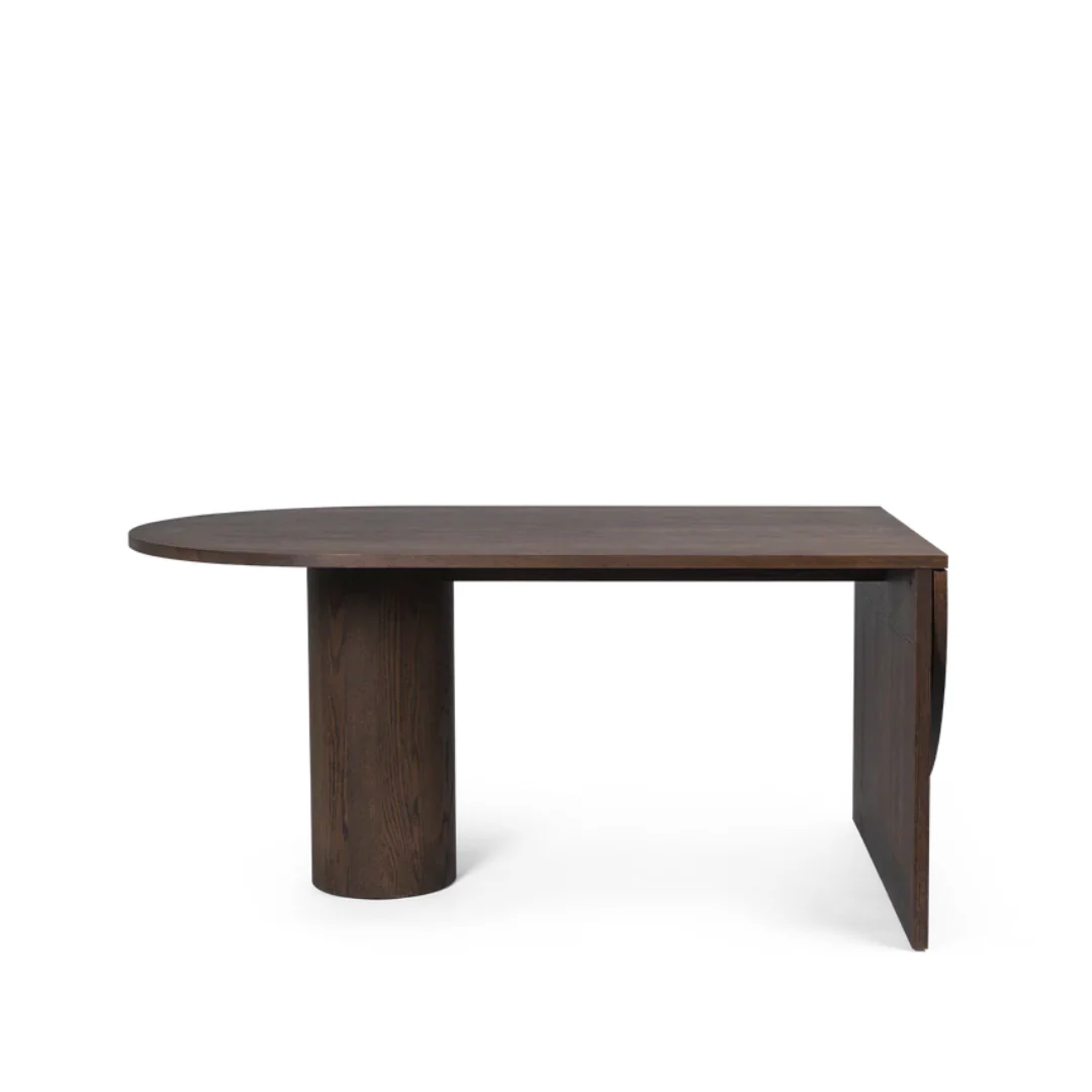 FERM LIVING | PYLO DINING TABLE - DARK STAINED OAK | $5,359.00 - Image 1
