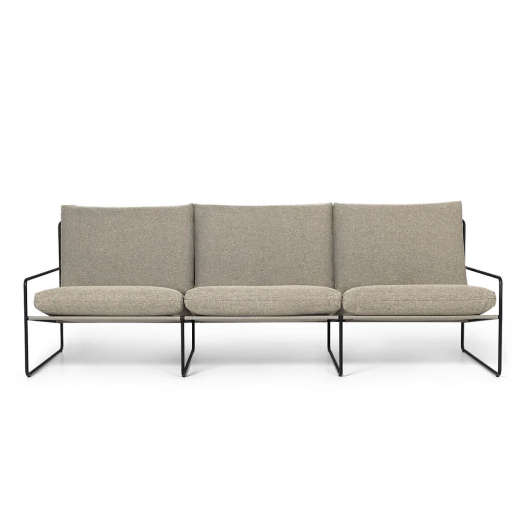 FERM LIVING | DESERT 3-SEATER - BLACK - DOLCE | $3,669.00 - Image 1