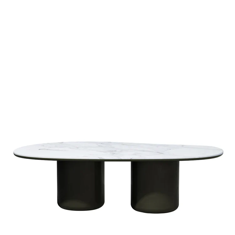 SECOLO | LAGHI II CARRARA MARBLE DINING TABLE | $29,020 - Image 1