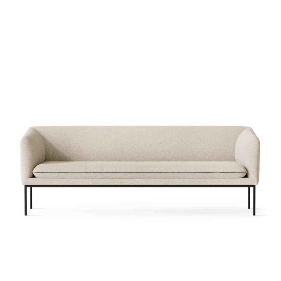FERM LIVING | TURN SOFA 3 - BOUCLE - OFF-WHITE | $4,759.00 - Image 1