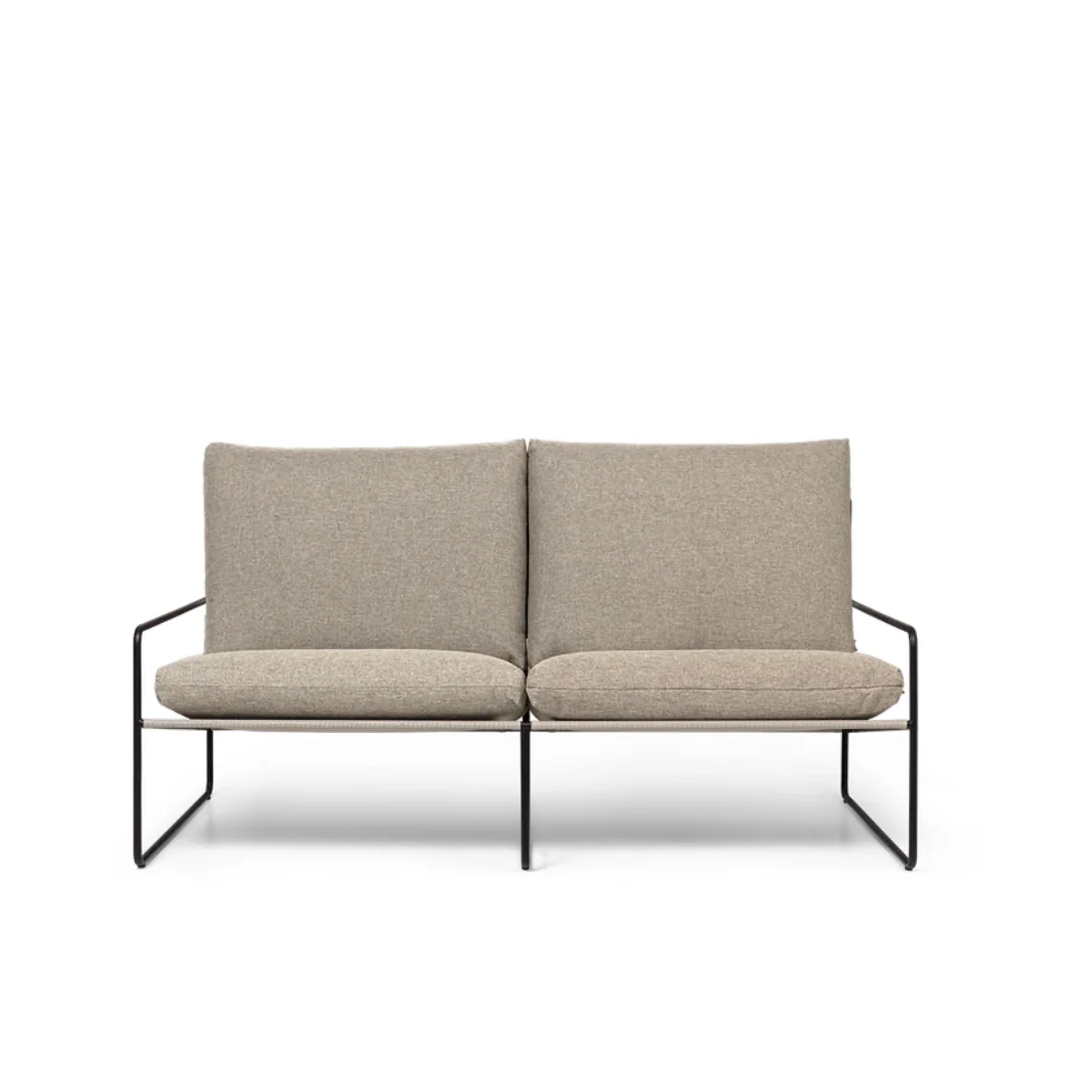 FERM LIVING | DESERT 2-SEATER - BLACK - DOLCE | $2,679.00 - Image 1