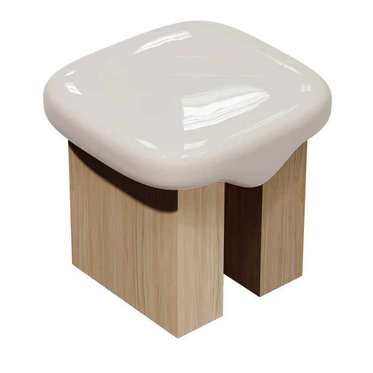 SECOLO | WAX OFF-WHITE STOOL | ,295