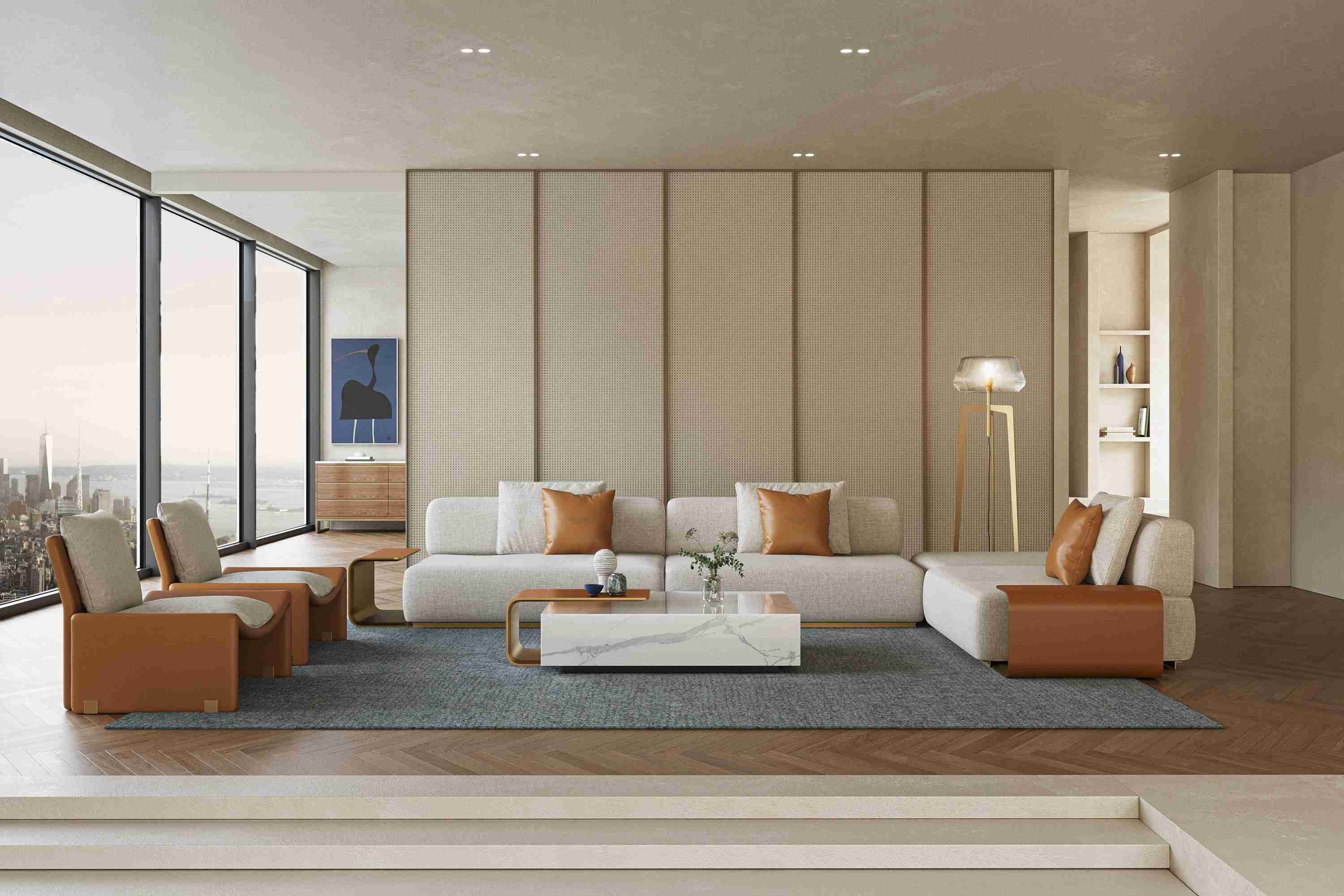 ASTON MARTIN HOME | V297 SECTIONAL SOFA | $55,650.00 - Image 2