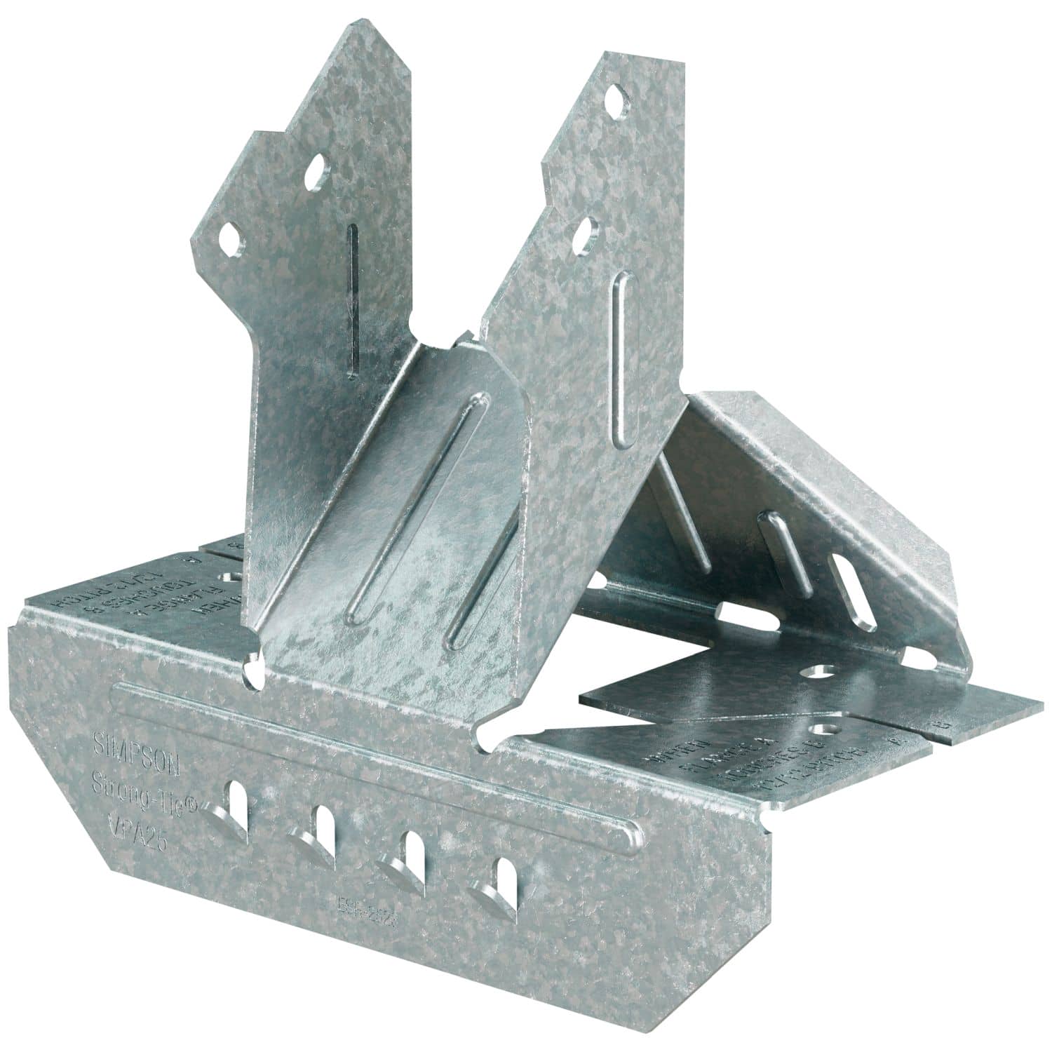 Simpson Strong-Tie VPA25 VPA Galvanized Variable-Pitch Connector for 1-3/4-in. Joist - Image 3