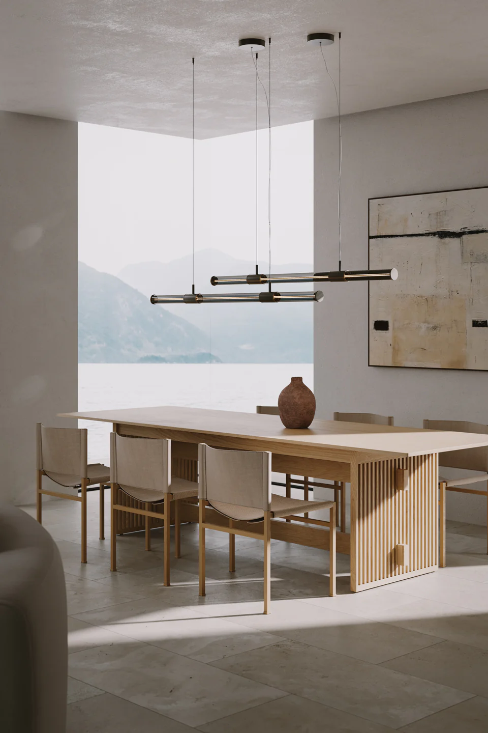 VENICEM - CROSS LINEAR CHADELIER | $10,050.88 - Image 3
