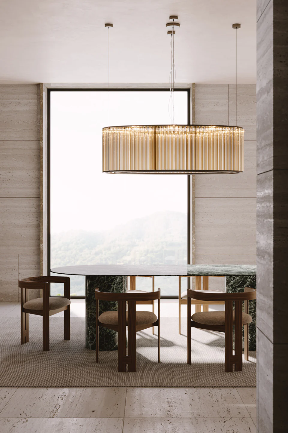 VENICEM | ELLIPTICAL CROWN LAMP - $59,136.00 - Image 2