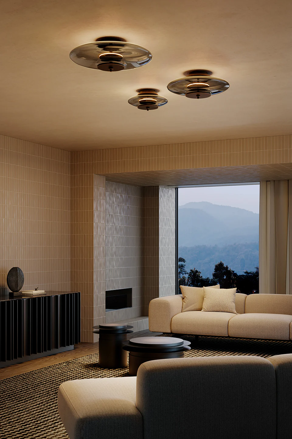 VENICEM - ZEN LED FLUSHMOUNT | $3,360 - $3,948 - Image 1