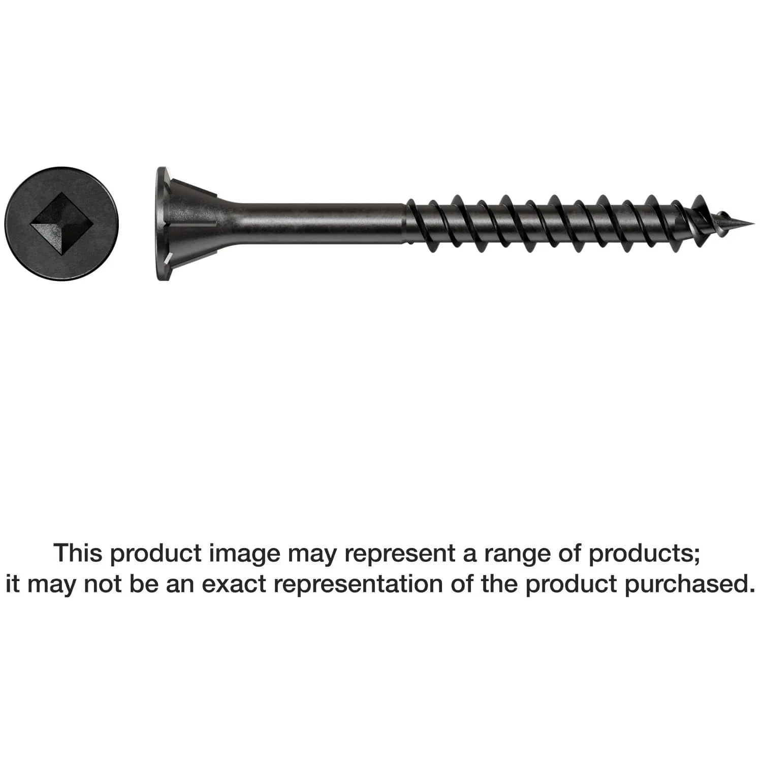 Simpson Strong-Tie WSHL134S7 WSHL Subfloor Screw (Collated),  #7 x 1-3/4-in. #2 Square Drive, Gray Phosphate, 2000-Pack