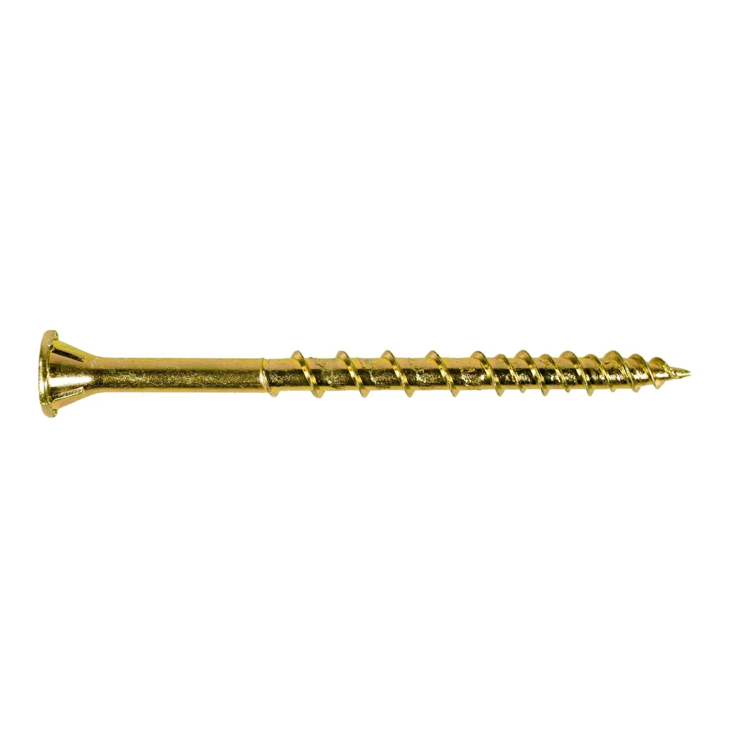 Simpson Strong-Tie Strong-Drive Subfloor Collated Screw, #9 x 2-1/2-in. T25, Yellow Zinc, 1500-Pack (WSV212S) - Image 2