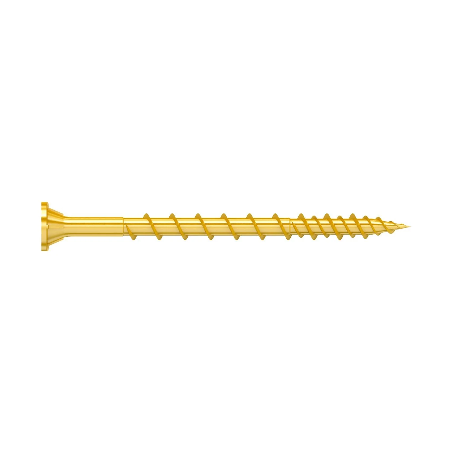 Simpson Strong-Tie Strong-Drive Subfloor Collated Screw, #9 x 2-1/2-in. T25, Yellow Zinc, 1500-Pack (WSV212S) - Image 3