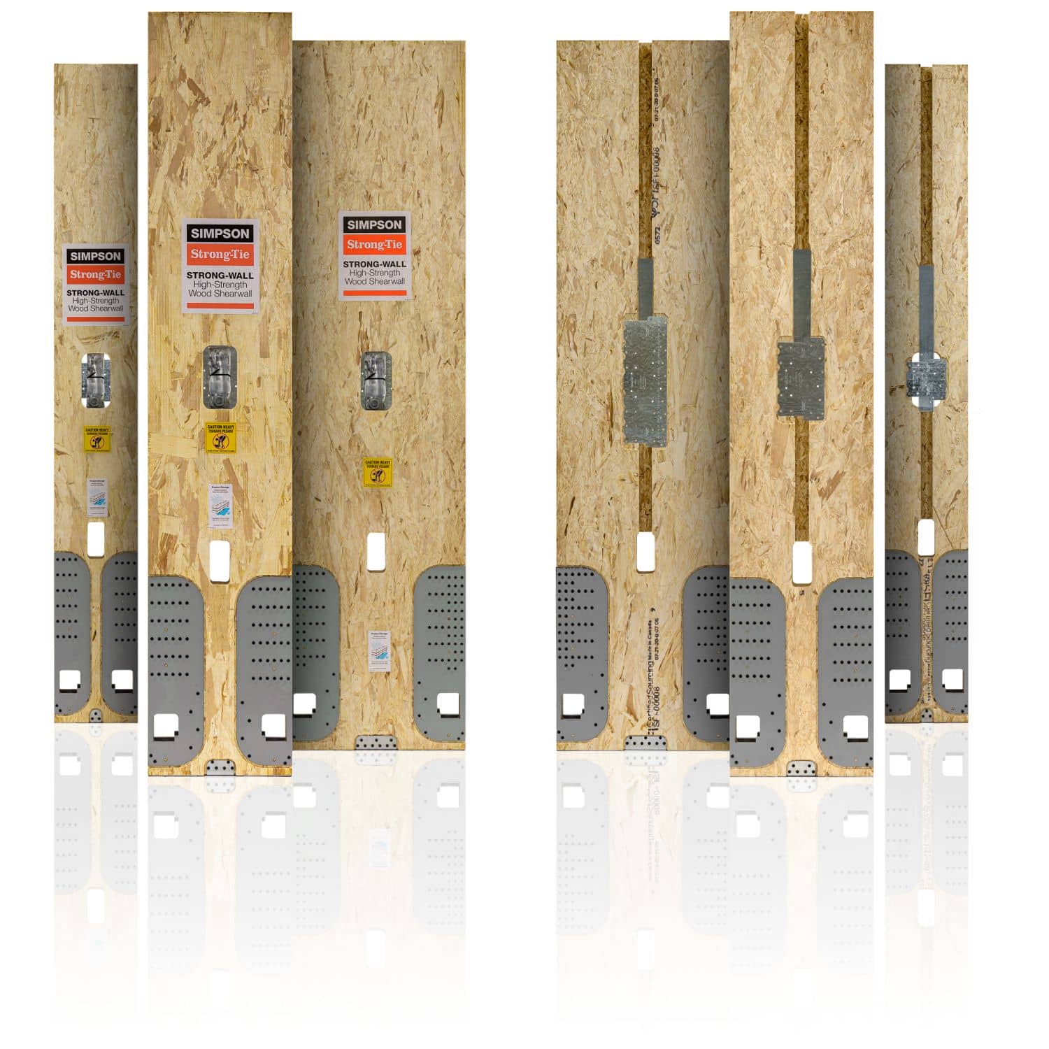 Simpson Strong-Tie WSWH18X8 18-in. x 96-in. Strong-Wall High-Strength Wood Shearwall - Image 2