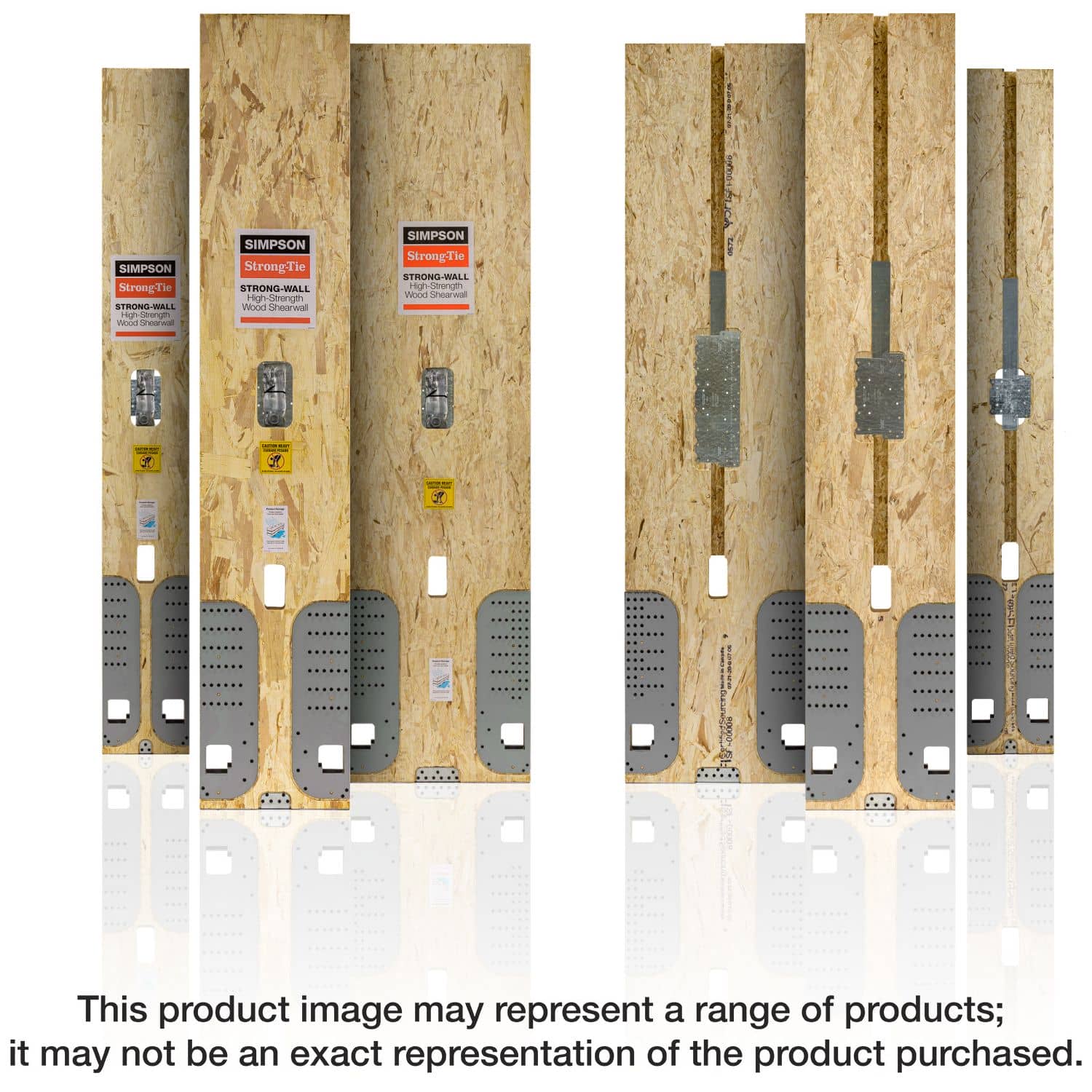 Simpson Strong-Tie WSWH18X8 18-in. x 96-in. Strong-Wall High-Strength Wood Shearwall - Image 3