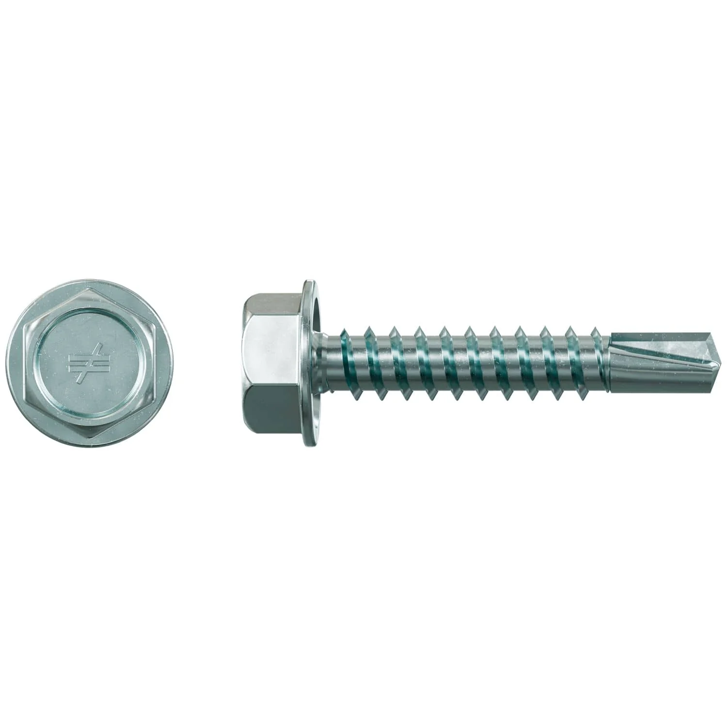 Simpson Strong-Tie X1S1016 Strong-Drive Self-Drilling X Metal Screw (Collated),  #10 x 1-in. 5/16 Hex, Clear Zinc, 1500-Pack - Image 2