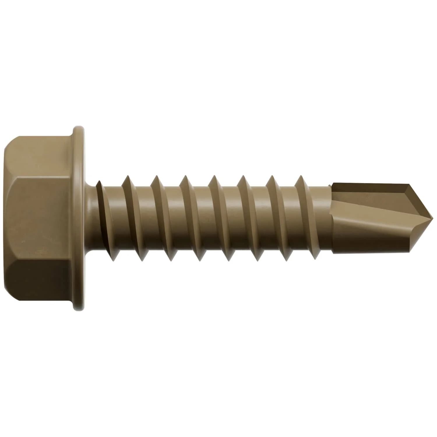 Simpson Strong-Tie XEQ34B1016C Strong-Drive XE EXTERIOR STRUCTURAL METAL Screw,  #10 x 3/4-in. 5/16 Hex, 100-Pack - Image 2
