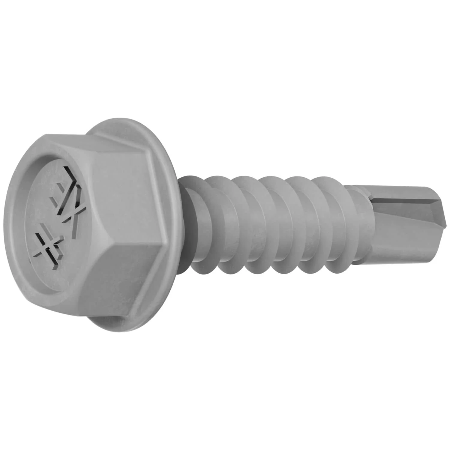 Simpson Strong-Tie XEQ34B1016M Strong-Drive XE EXTERIOR STRUCTURAL METAL Screw,  #10 x 3/4-in. 5/16 Hex, 1000-Pack - Image 3
