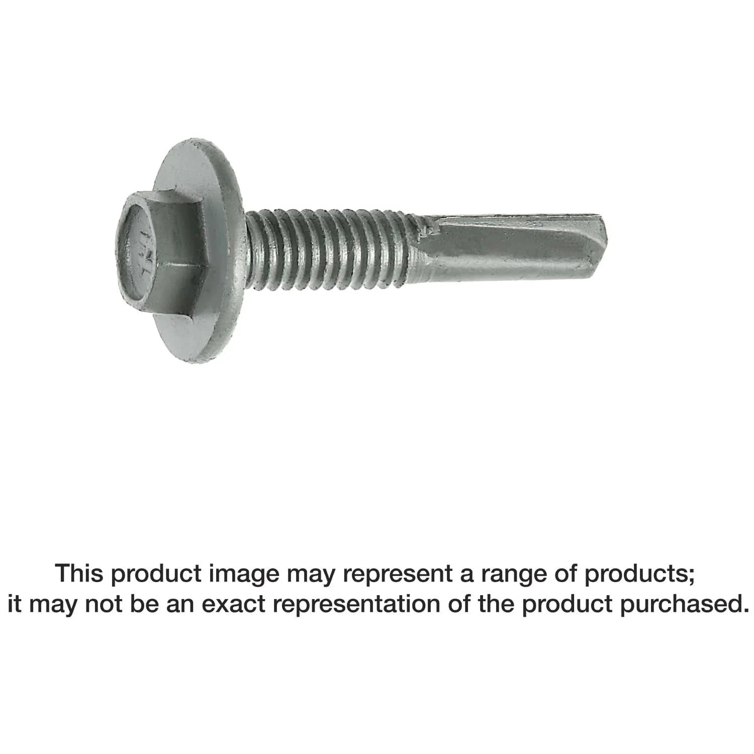 Simpson Strong-Tie XLQ114B1224-250 Strong-Drive XL LARGE-HEAD METAL Screw,  #12 x 1-1/4-in. 5/16 Hex, 250-Pack - Image 3