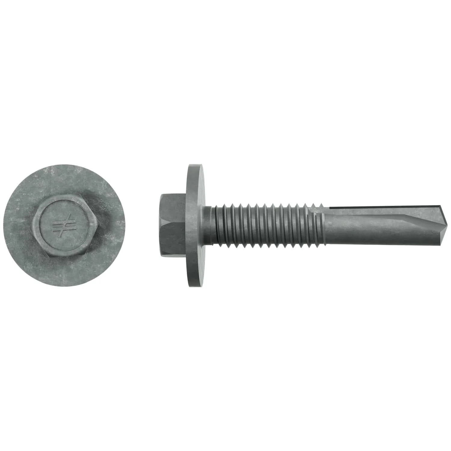 Simpson Strong-Tie XLQ114T1224 Strong-Drive XL LARGE-HEAD METAL Screw (Collated),  #12 x 1-1/4-in. 5/16 Hex, 1000-Pack - Image 2