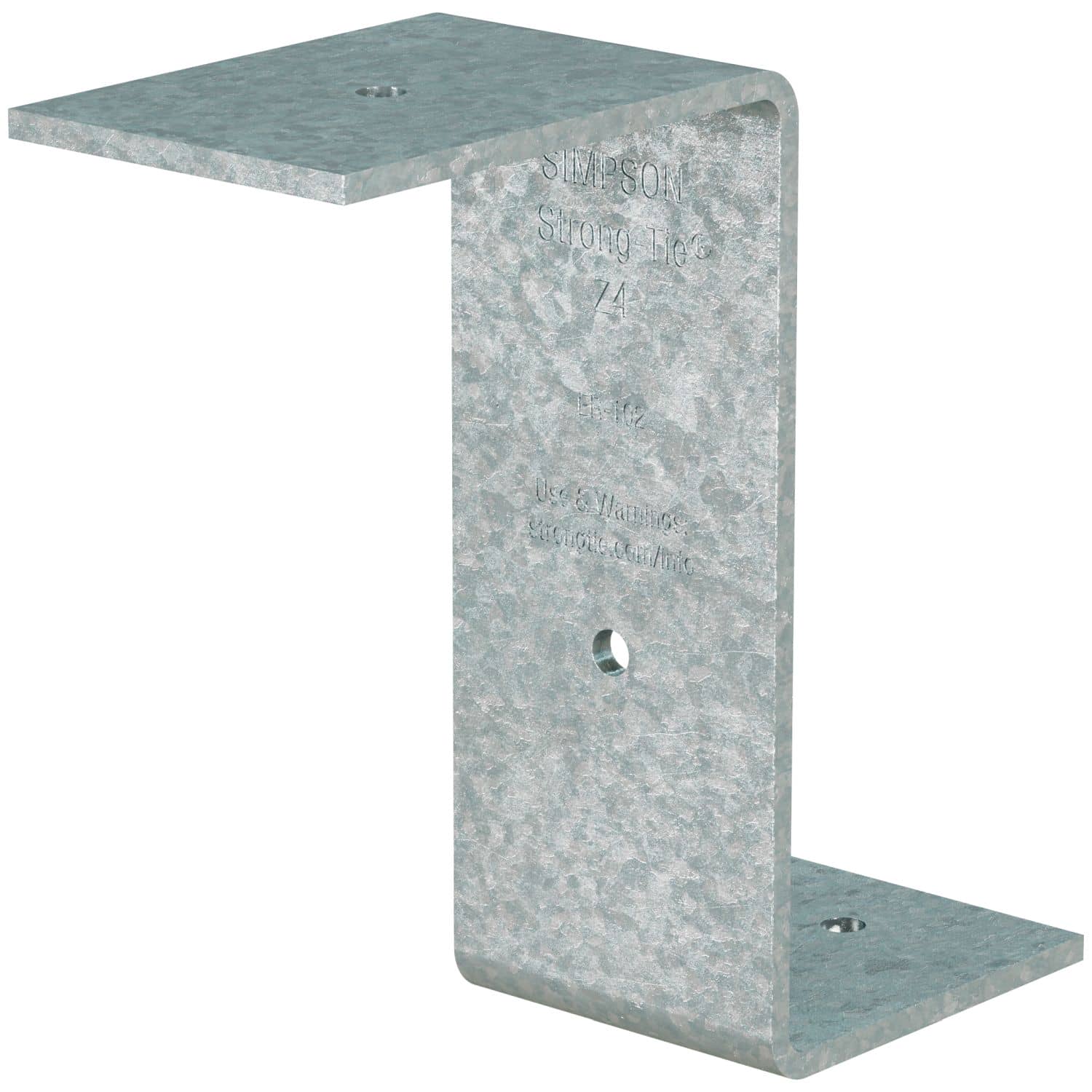 Simpson Strong-Tie Z4 1-1/2-in. x 3-1/2-in. 12-Gauge Galvanized Z Clip - Image 2