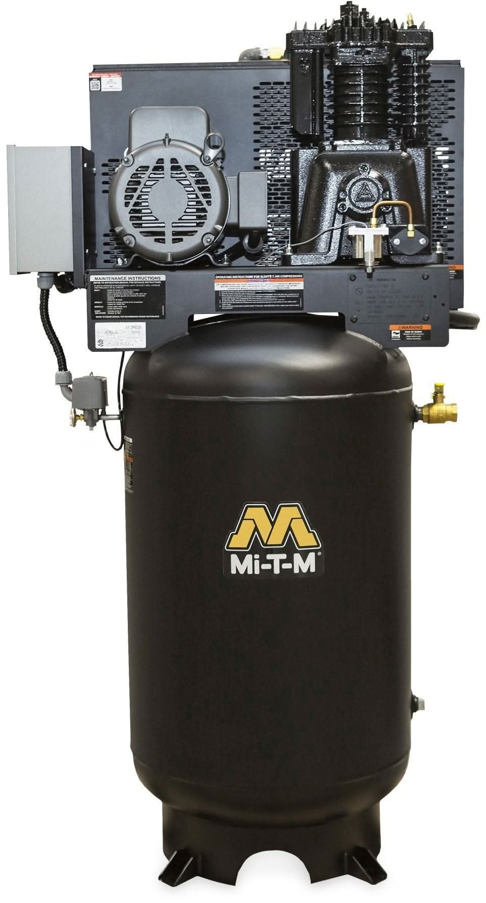Mi-T-M ACS-23175-80V 80-Gallon Two Stage Electric Air Compressor - Image 2
