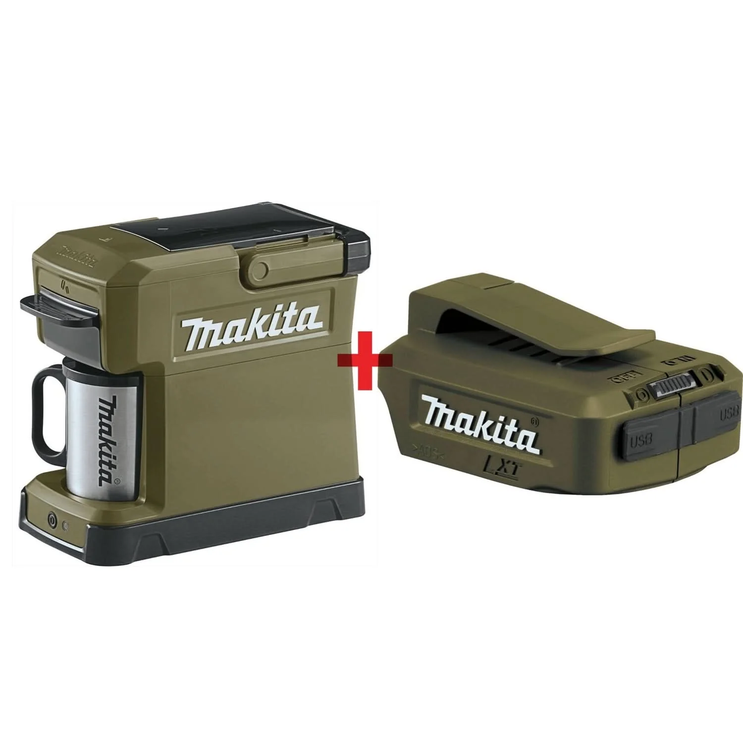 Makita Outdoor Adventure 18V LXT Coffee Maker, Tool Only with Cordless Power Source (Bare Tool) - Image 1