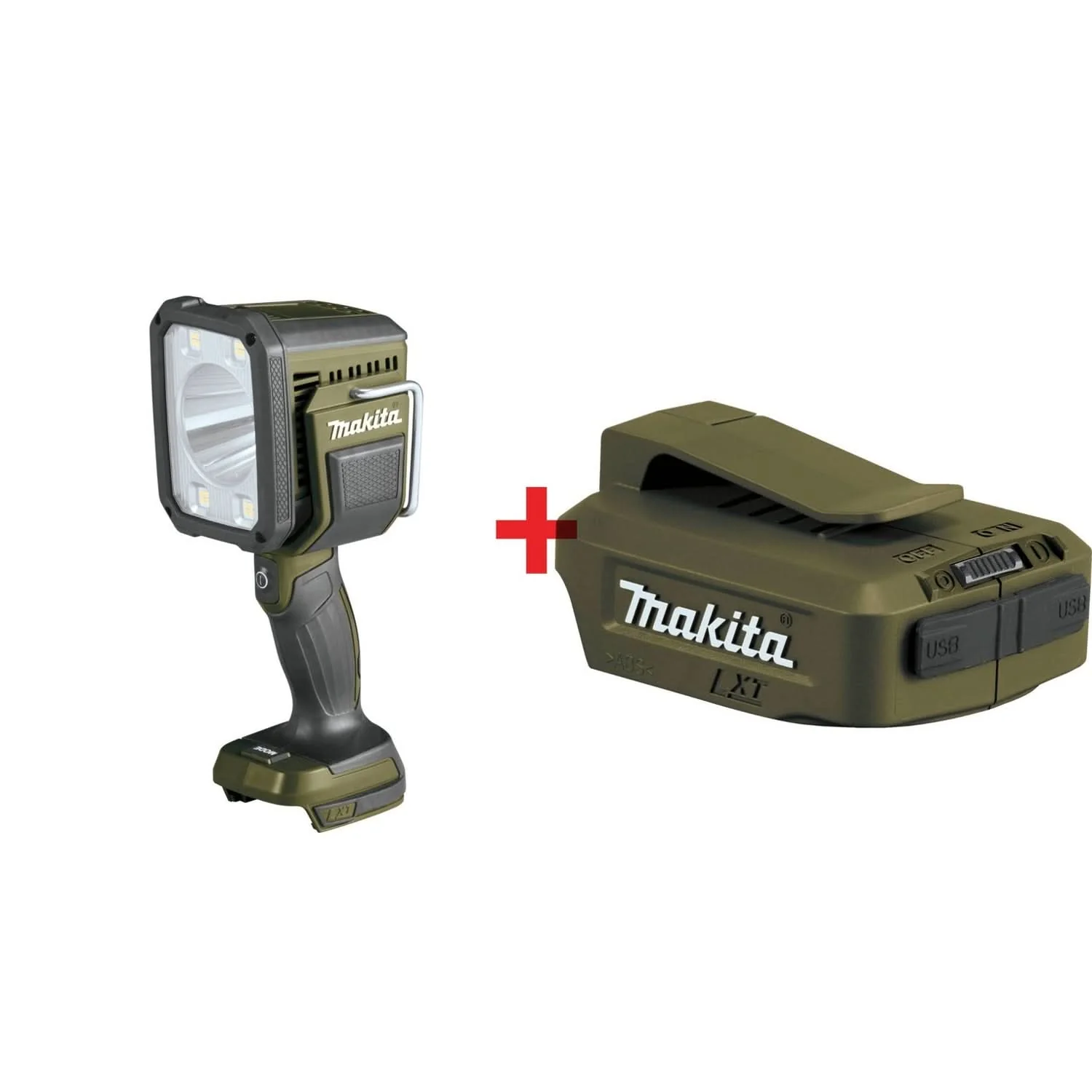 Makita Outdoor Adventure 18V LXT LED Flashlight/Spotlight (Bare Tool) Cordless Power Source (Bare Tool) - Image 1