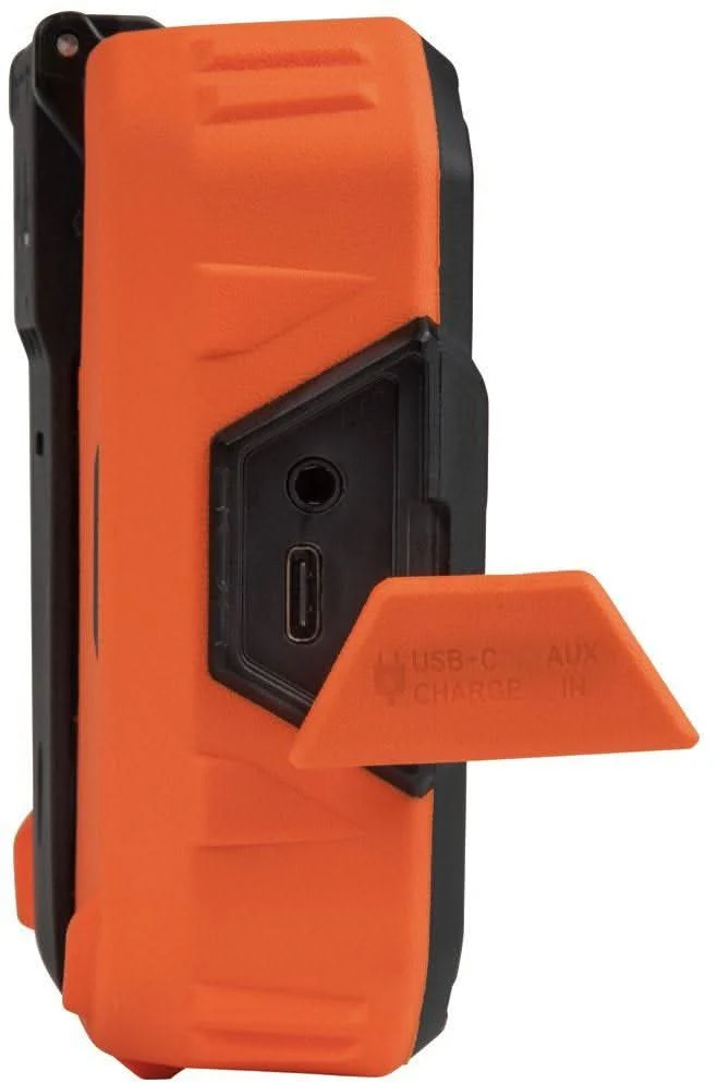 Klein AEPJS2 Bluetooth Speaker, Wireless Portable Jobsite Speaker Plays Audio and Answers Calls Hands Free, with Magnetic Strap - Image 3