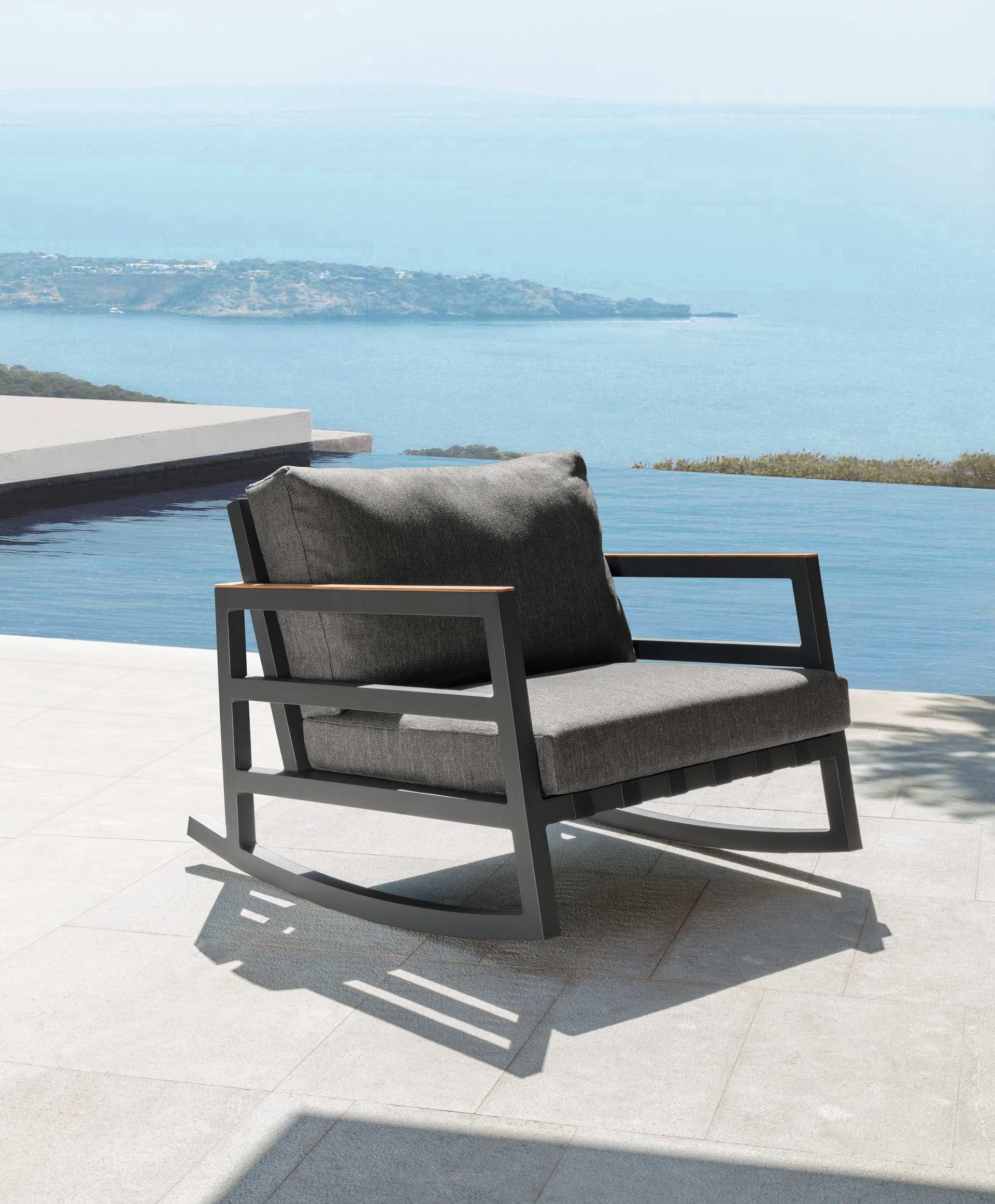 TALENTI | ALABAMA//ALU  ROCKING ARMCHAIR - $5,282.00 - Image 2