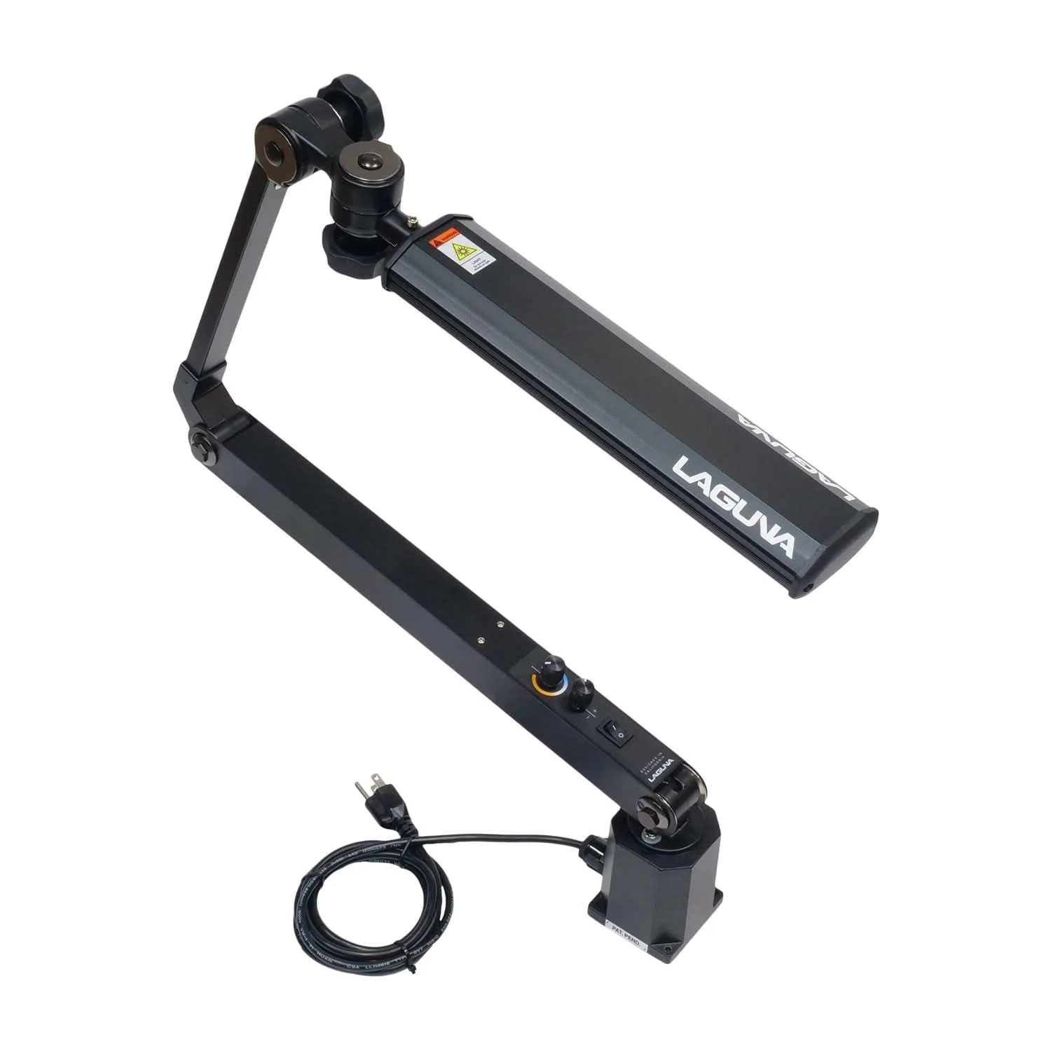 LAGUNA ALEDLATHE LED Double Arm Adjustable Brightness & Color, Rectangular Head, 100V Light