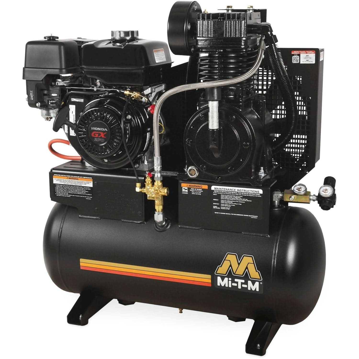 Mi-T-M AM2-SH09-20M 20-Gallon Two Stage Gasoline Air Compressor - Image 1